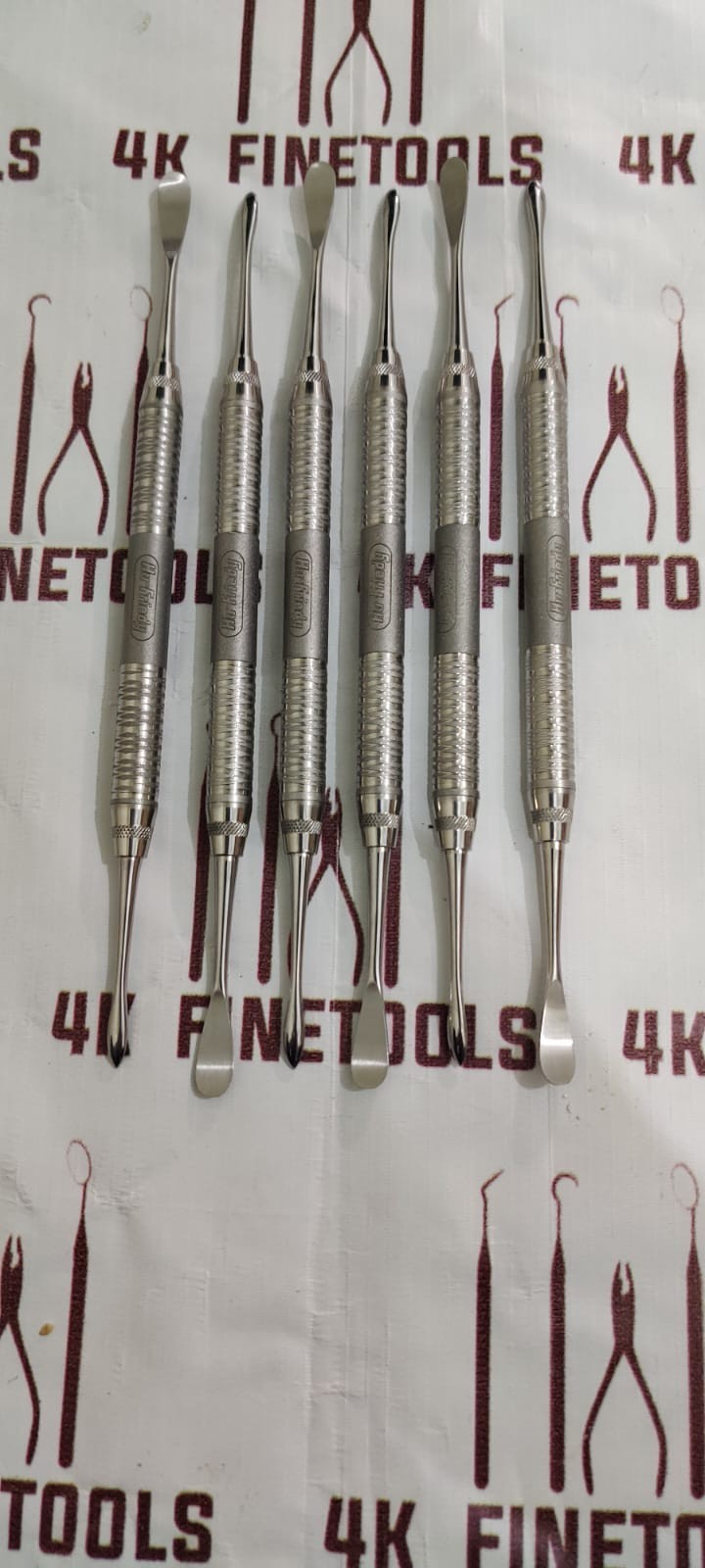 Hu-Friedy # 9 Periosteal Elevators Molt Double End Lot of 6 PCS