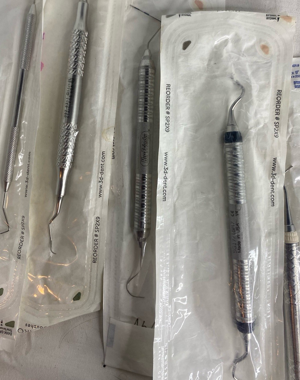 Lot of 36 Dental Instruments Most HU Friedy Made USA Double Ended Stainless