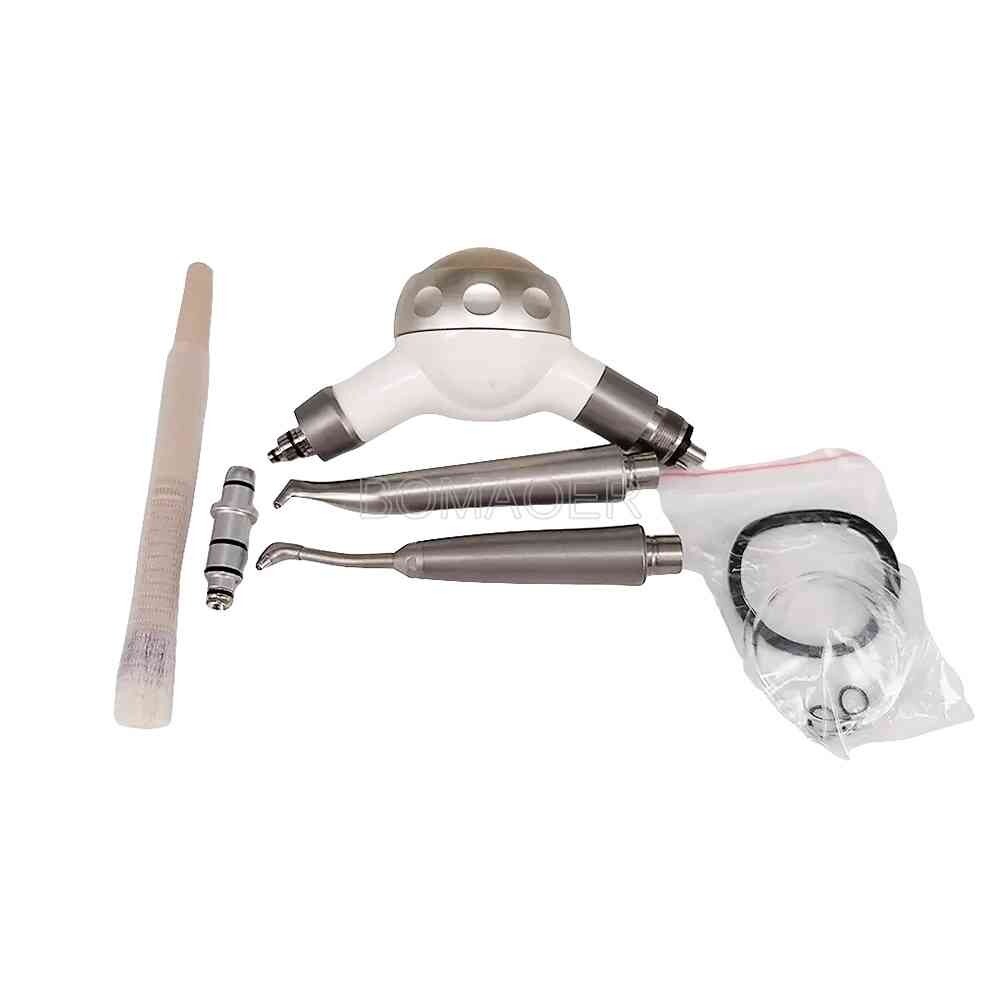 Dental Air Flow Prophy System NSK Type with 4 holes Coupling Hygiene Jet White
