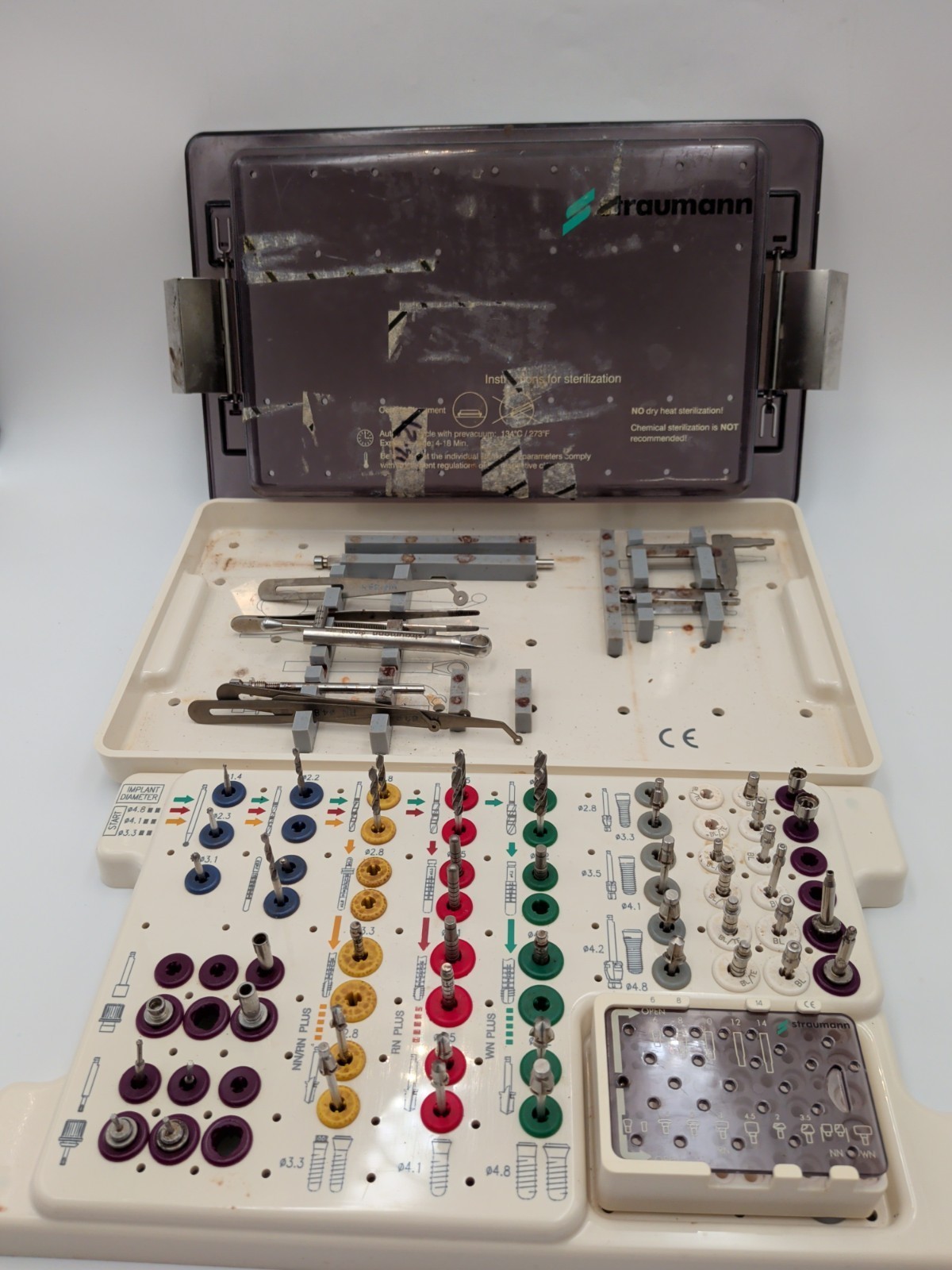 Straumann Surgical Solutions Cassette with Instruments – Set as Shown