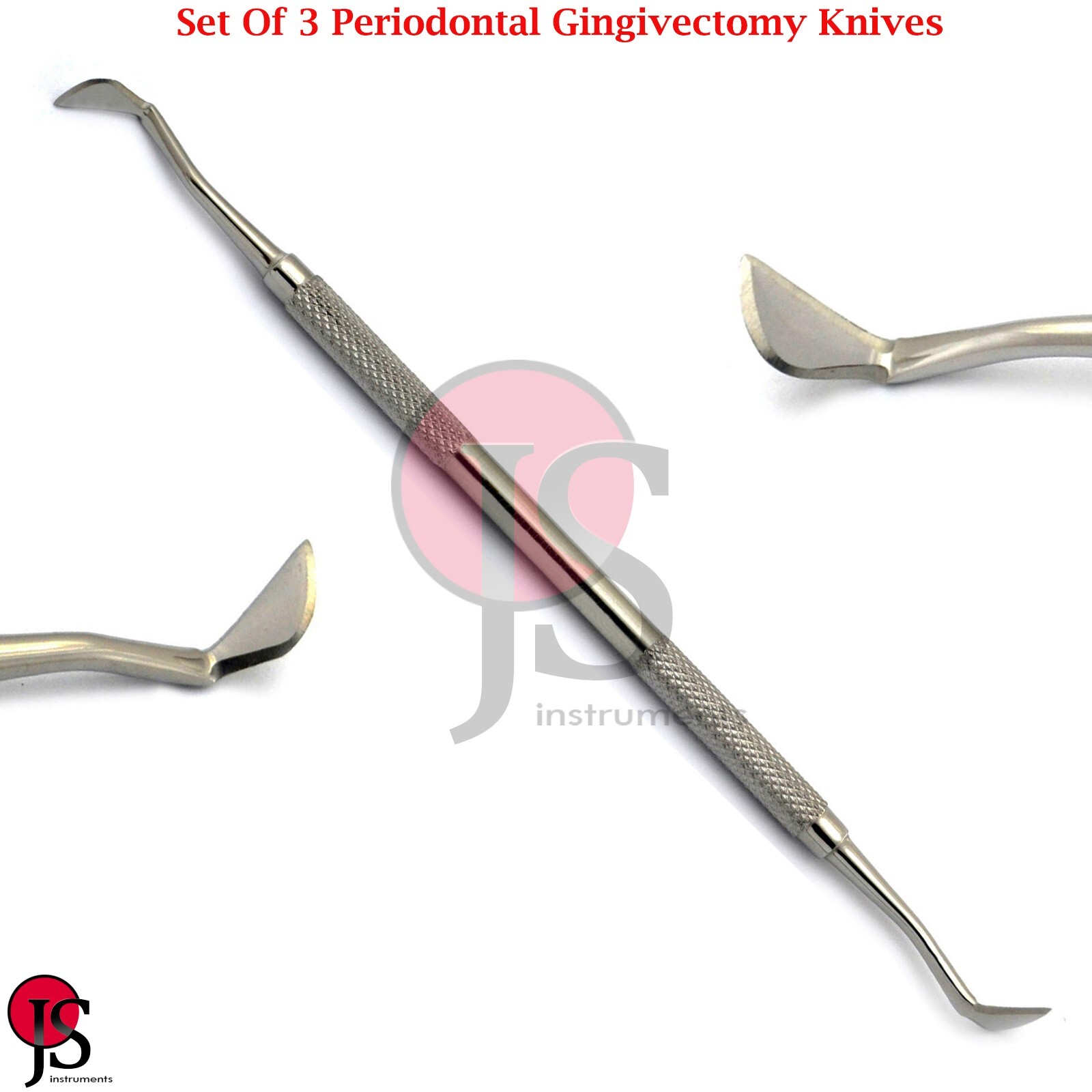 Dental Periodontal Knives Kirkland Orban Buck Knife Gingivectomy Tissue Surgery