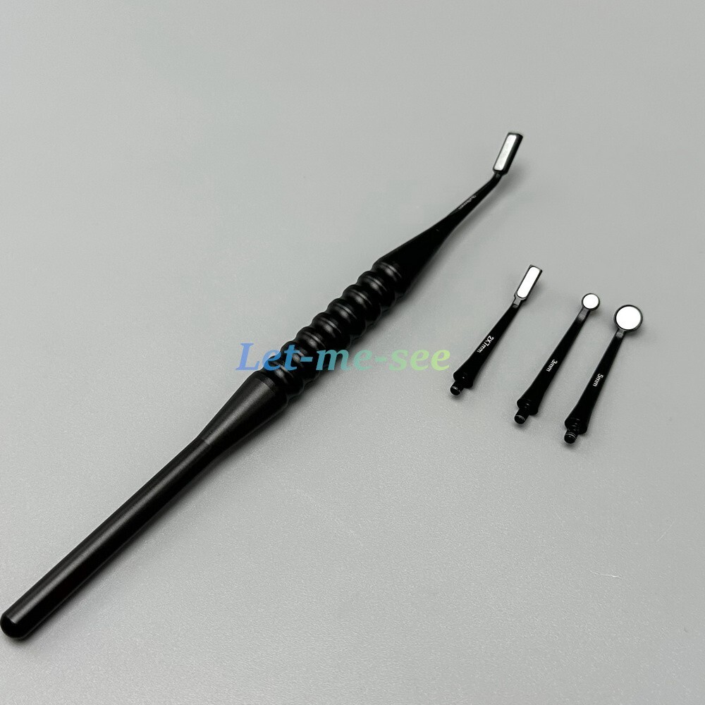 Dental Oral Checking Micro Mouth Mirror Reflector Odontoscope Detachable Handle
