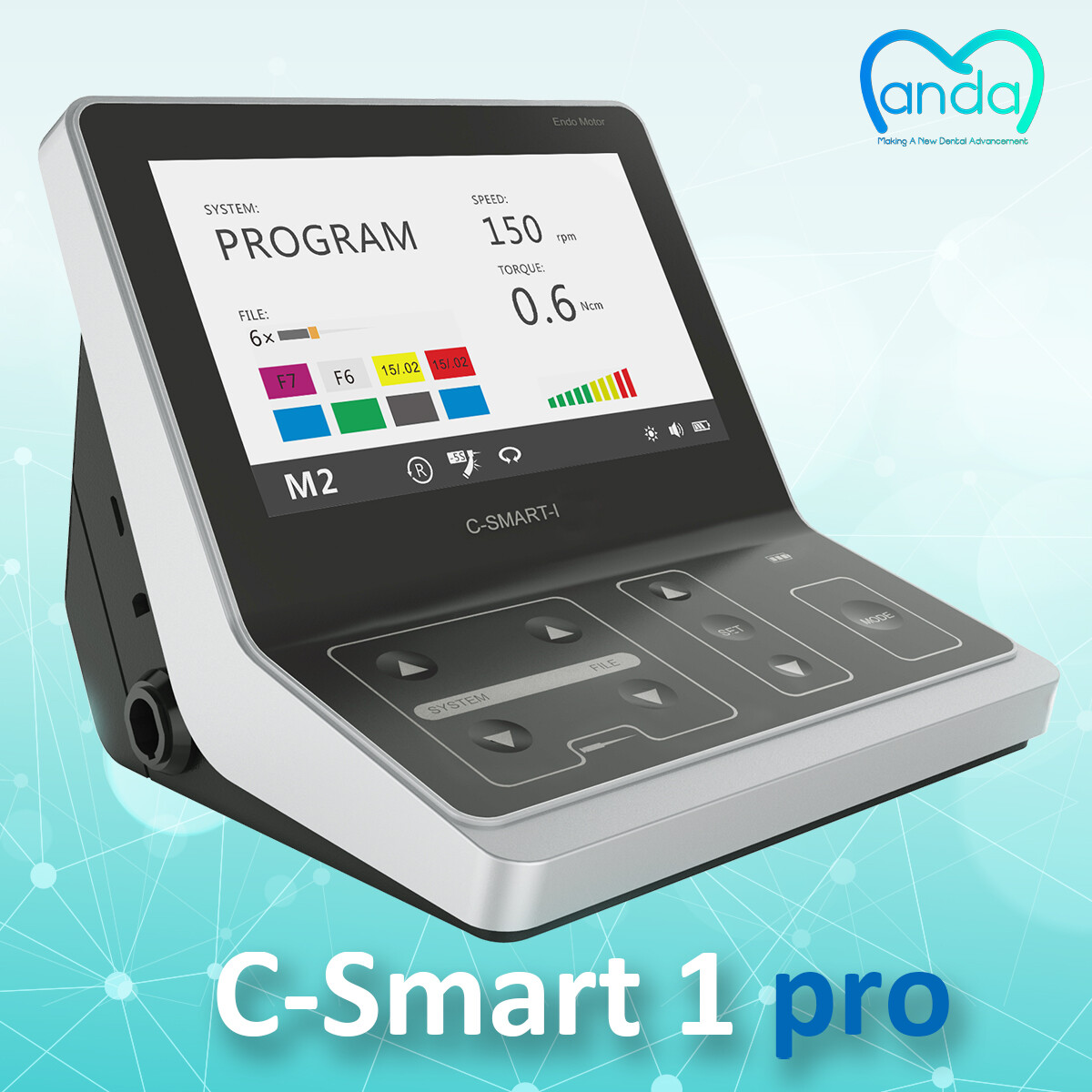 COXO Dental Endodontic Motor LED Endo Motor with Apex Locator with C-SMART I PRO