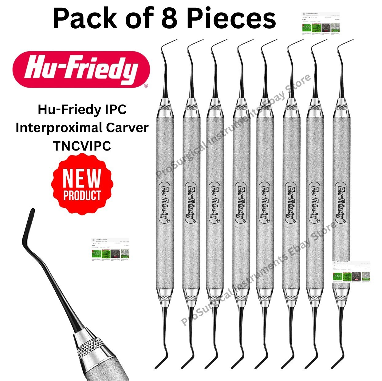 Dental Interproximal Carver XTS Smooth TNCVIPC HU FRIEDY