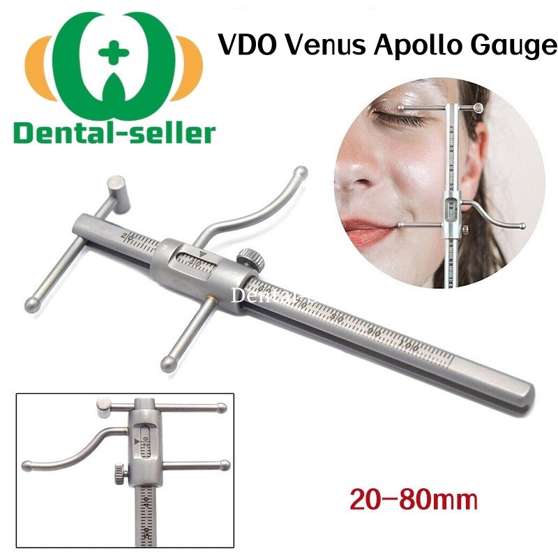 Dental VDO Gauge Ruler Implant Prosthodontics Venus Apollo Gauge Occlusion Tool