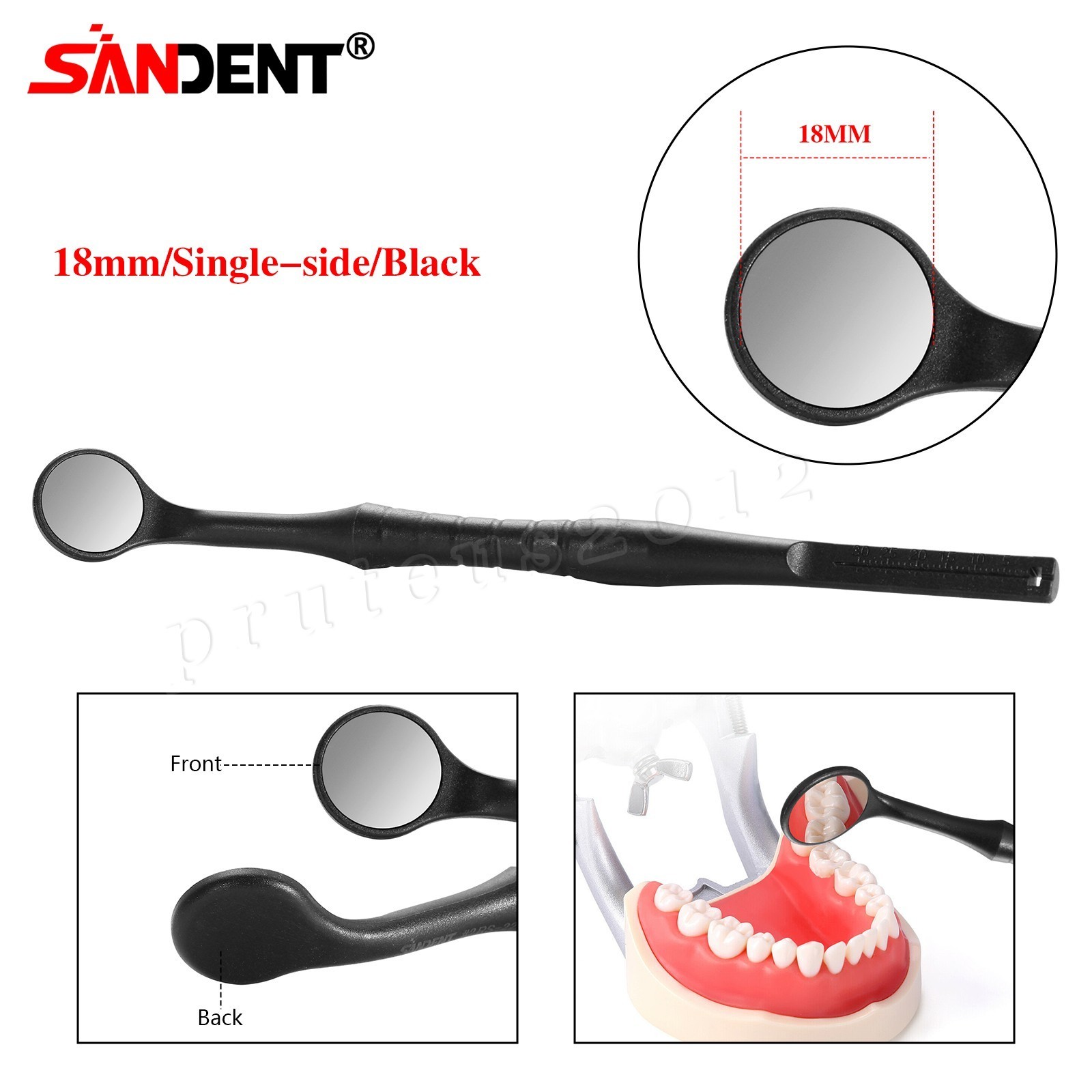 Dental Micro Mouth Mirror Sterilizable Reflector Odontoscope Oral Surgical Tool