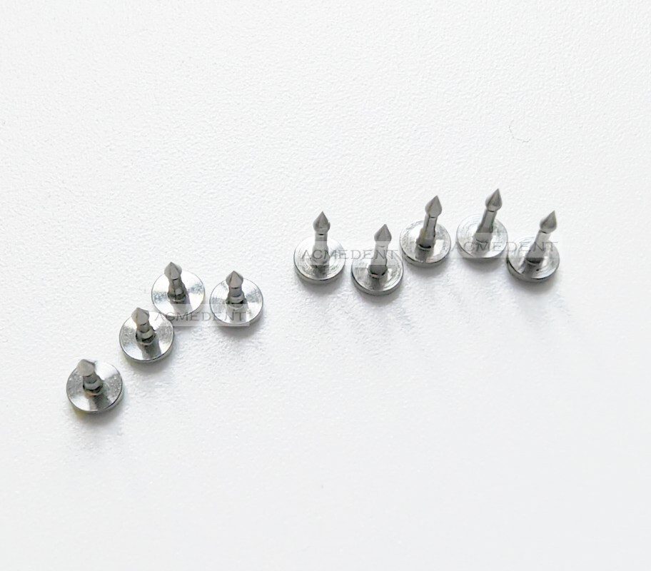 12-Pcs Dental GBR Bone Tack Pins Membrane Fixation Pin TAC Catcher Handle Case