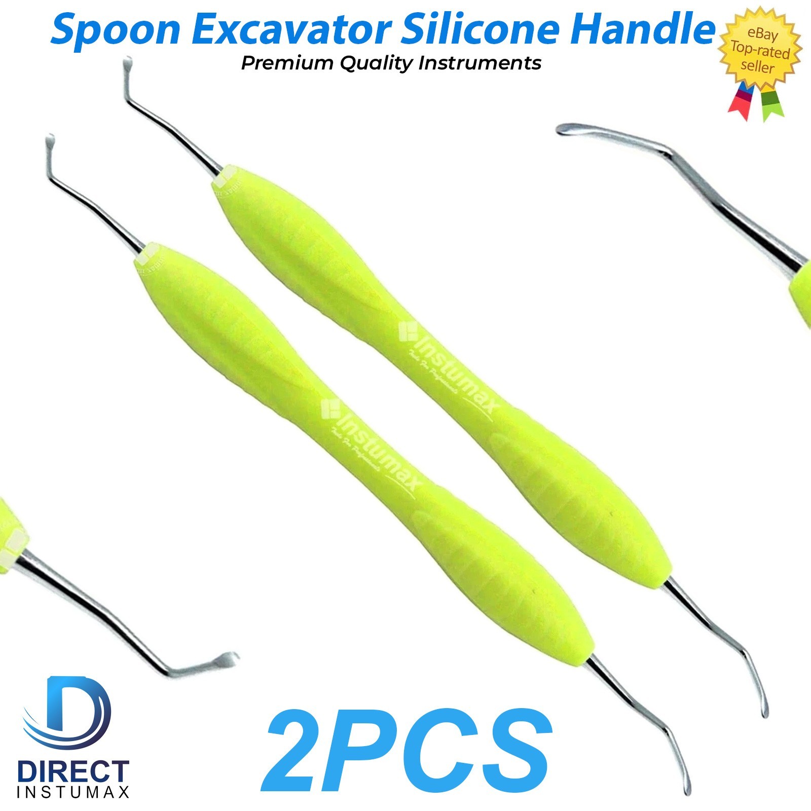 NEW DENTAL EXCAVATOR RESTORATIVE SPOON DOUBLE ENDED PREMIUM INSTRUMENTS