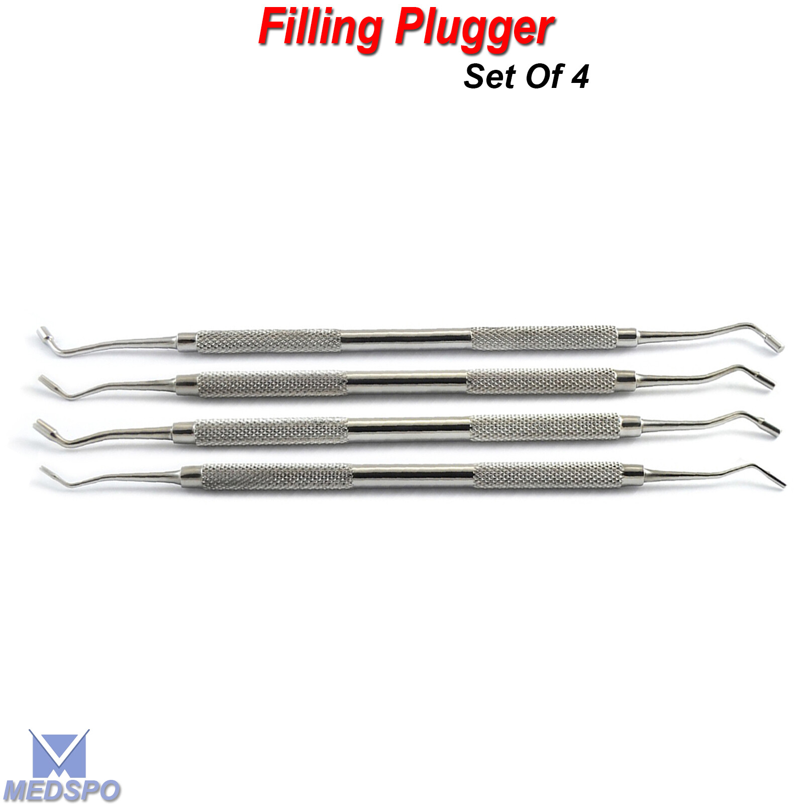 Dental Plastic Filling Plugger Condenser Composite Amalgam Filling Instruments