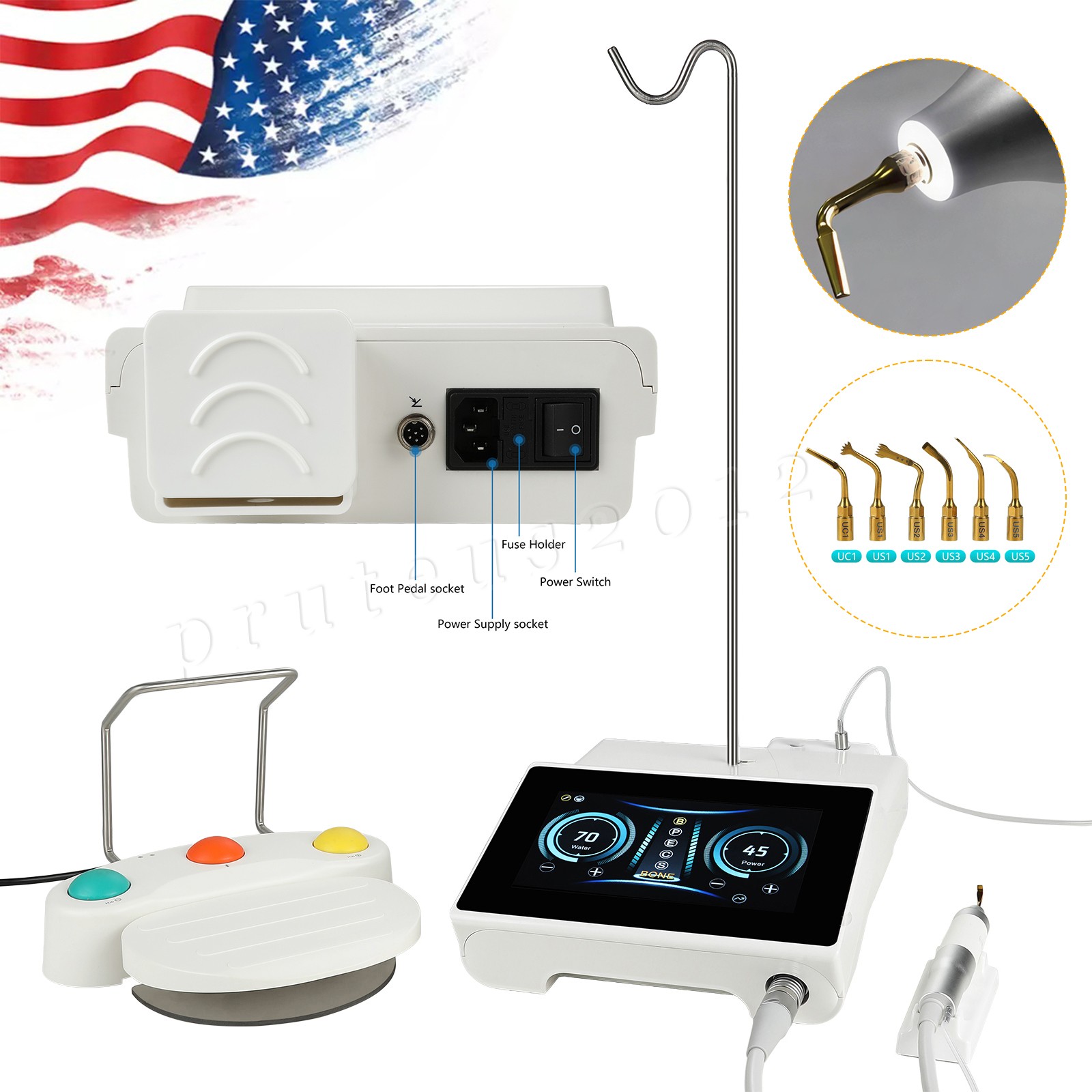 Surgery Pro Dental Piezosurgery Unit Ultrasonic Piezo Bone Surgery Machine