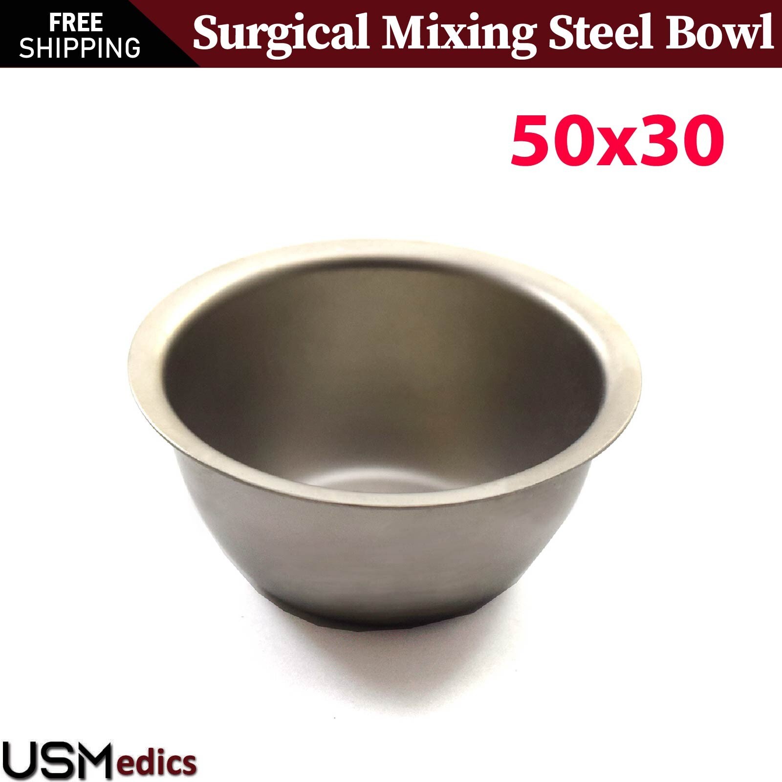 Small Bone Mixing Bowl Stainless Steel Surgical Implant Instruments Laboratory