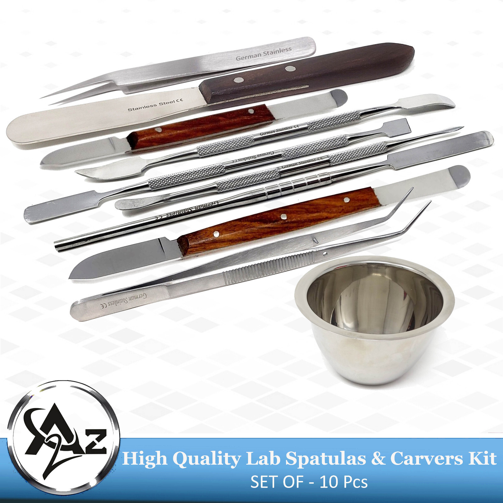 Dental Wax & Modelling Mixing Spatula Carvers Laboratory Technician Instruments