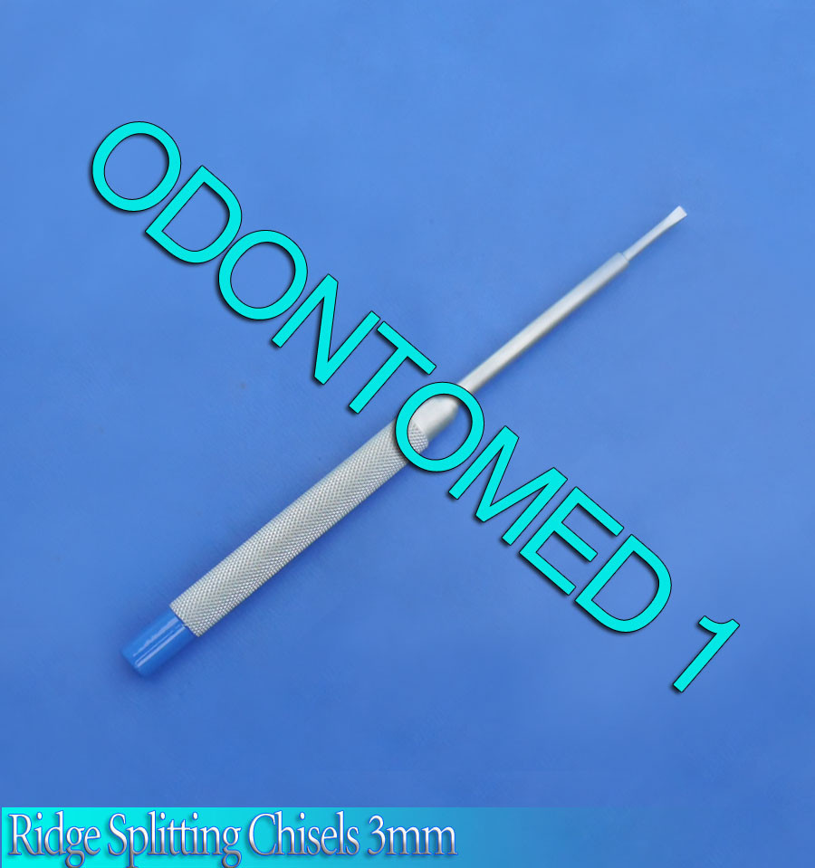 Ridge Splitting Chisels 3mm Dental Vet Instrument