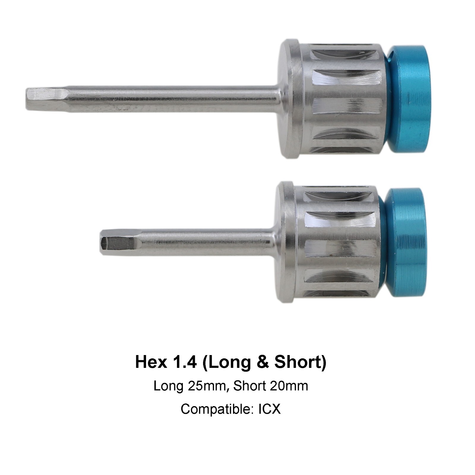 Dental Driver Latch Implant ICX Screwdriver Hex 1.4 Torque Wrench Manual Adapter