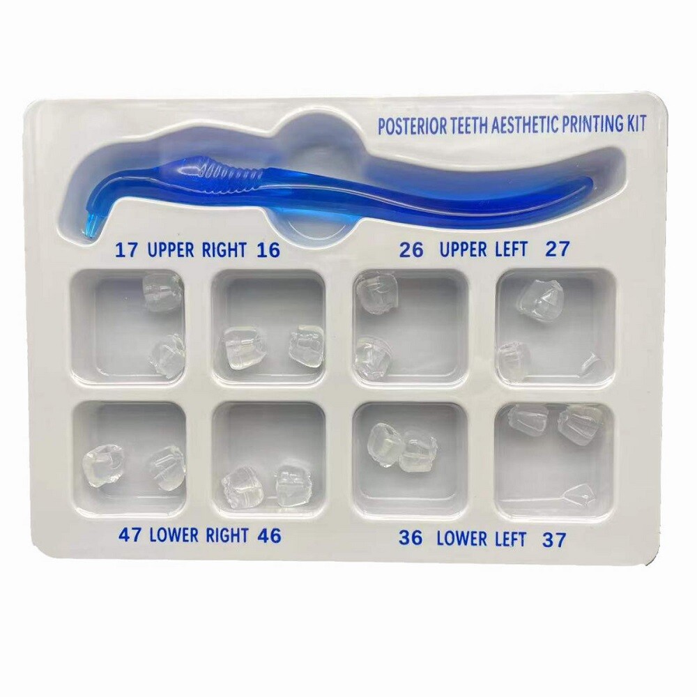 Posterior Teeth Aesthetic Printing kit Dental Light Cure Restoration Filling