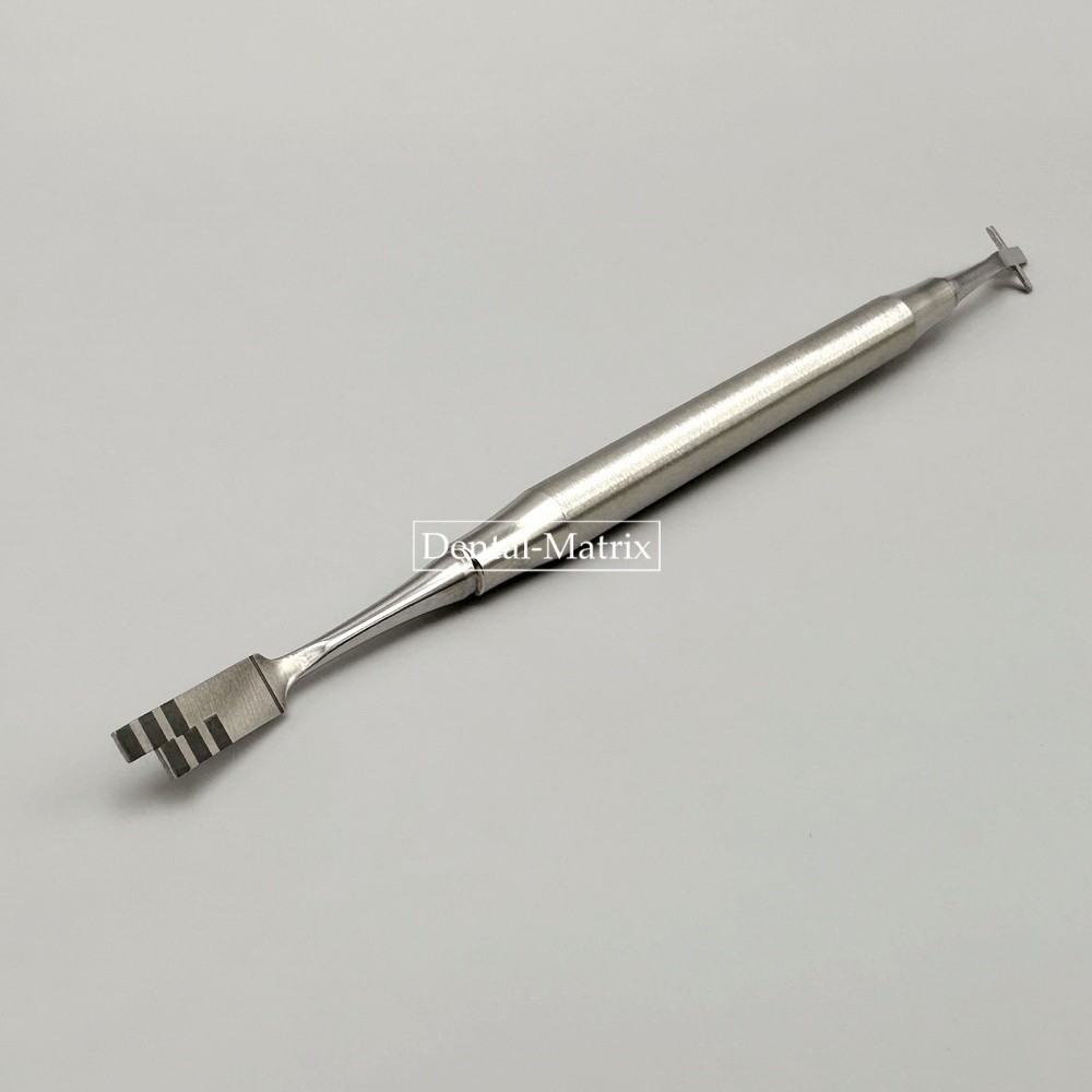 Dental Aesthetic Teeth Crown Proportion Gauge Stainless Measuring Instruments