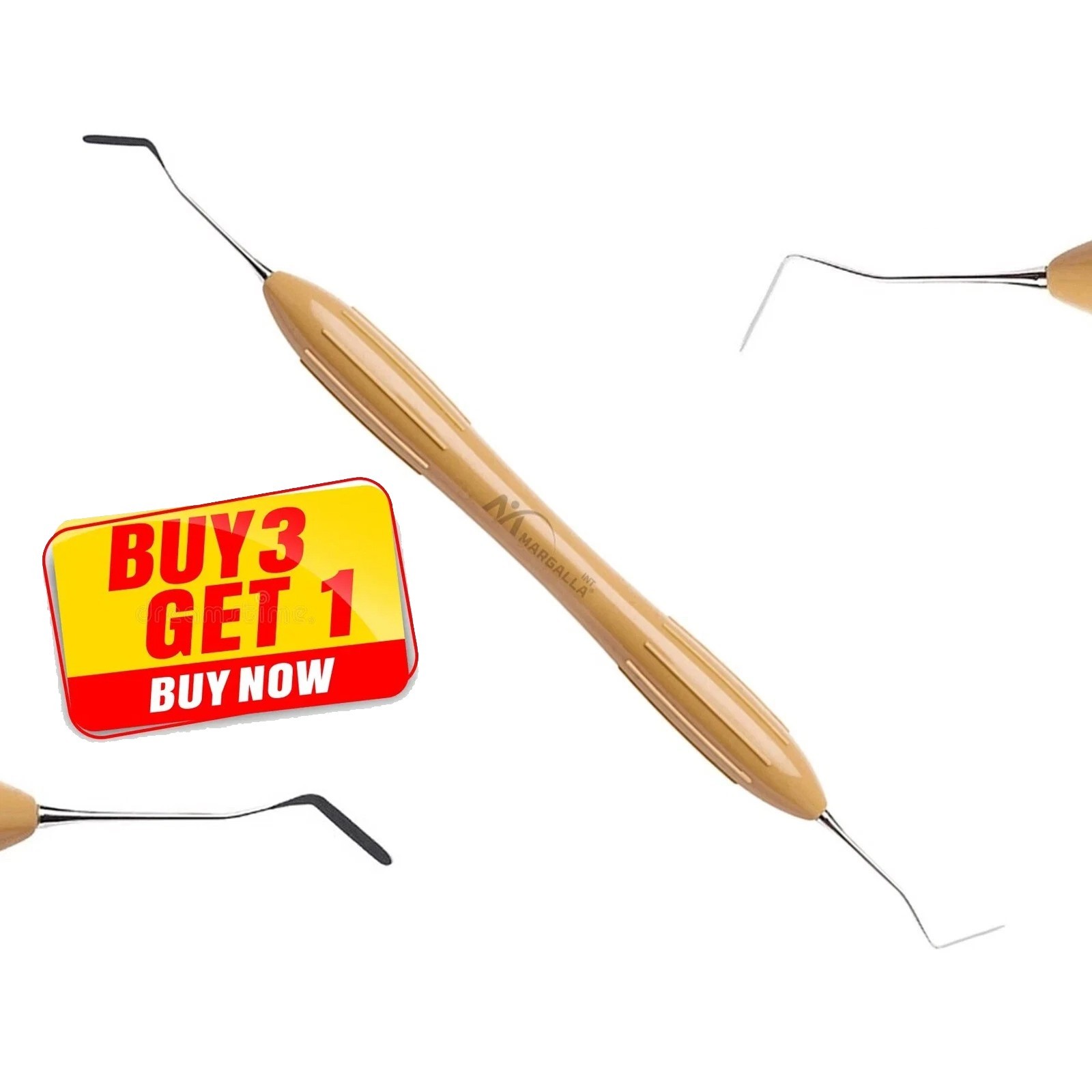 Applica Dental Composite Filling Instruments Restorative Silicone Handle CE