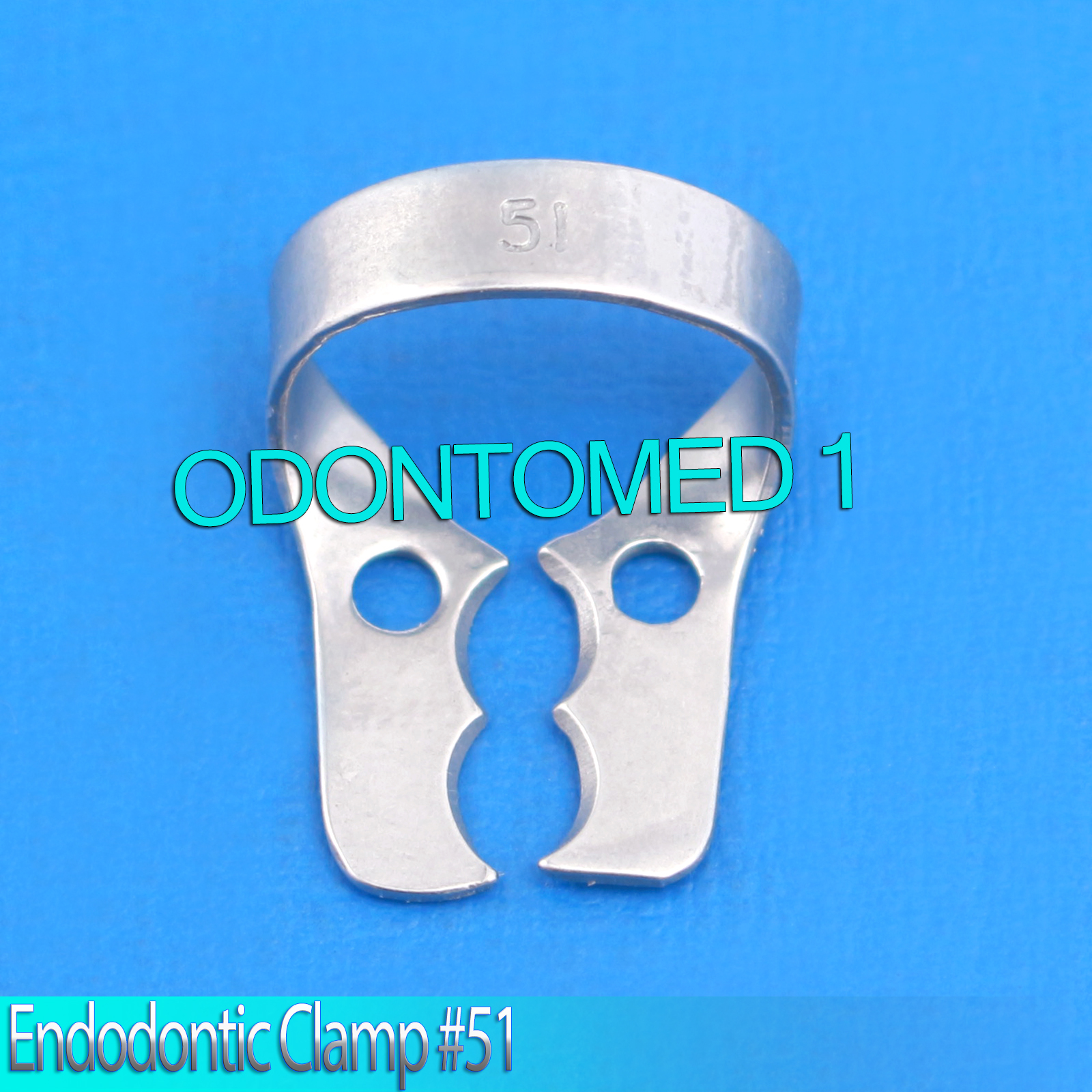 12 ENDODONTIC RUBBER DAM CLAMPS # 51 Dental Instruments