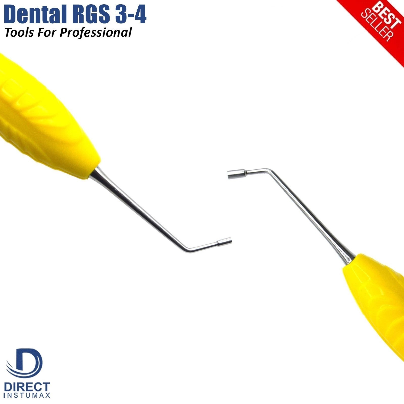 Dental RGS 3-4 Instrument Silicone Handle Depth Dimensions for Restoration Tools