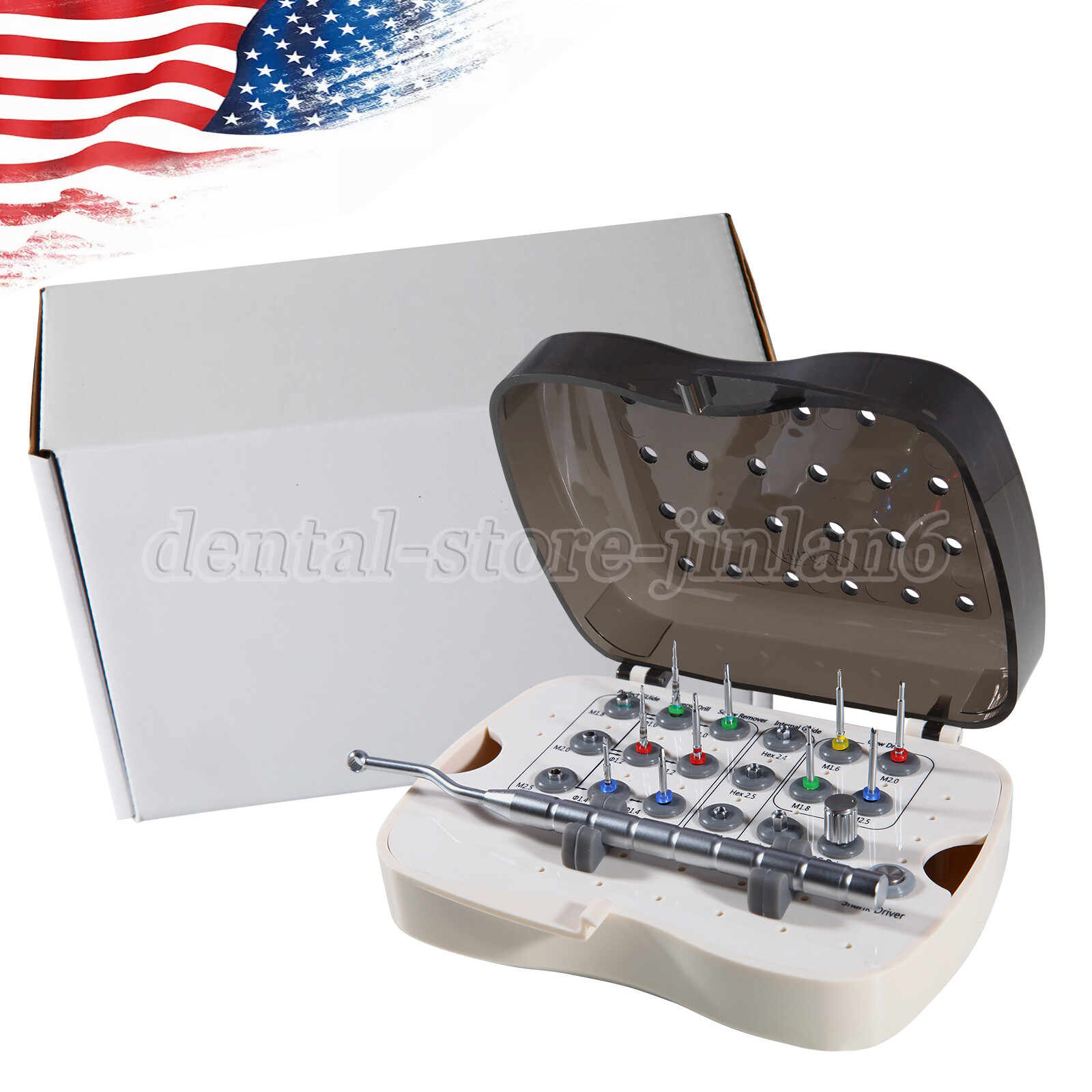 Dental Implant Fractured Screw Removal Kit Claw Reverse Drill NeoBiotech SR