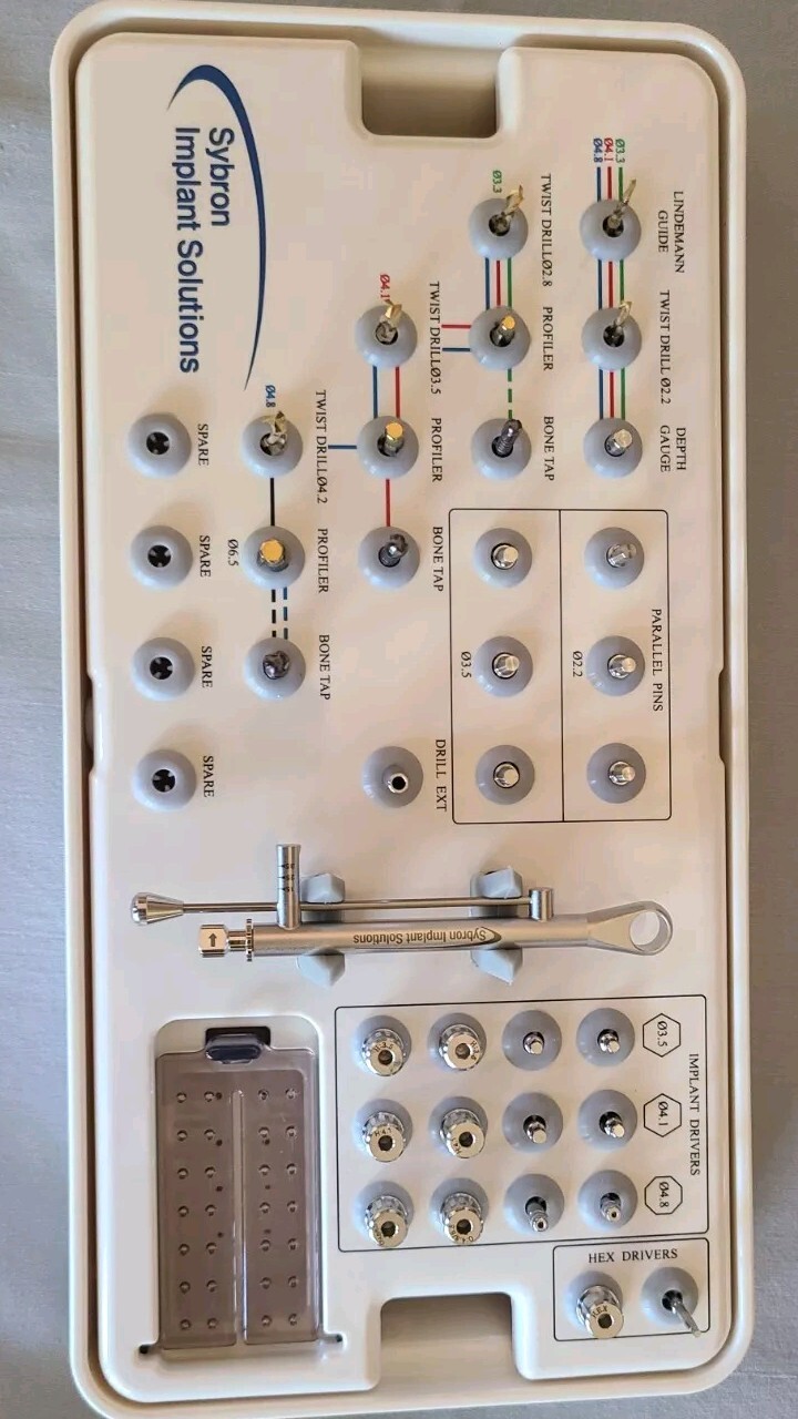 Brand New Sybron Implant Solutions Dental PRO Series Implant Surgical Tray
