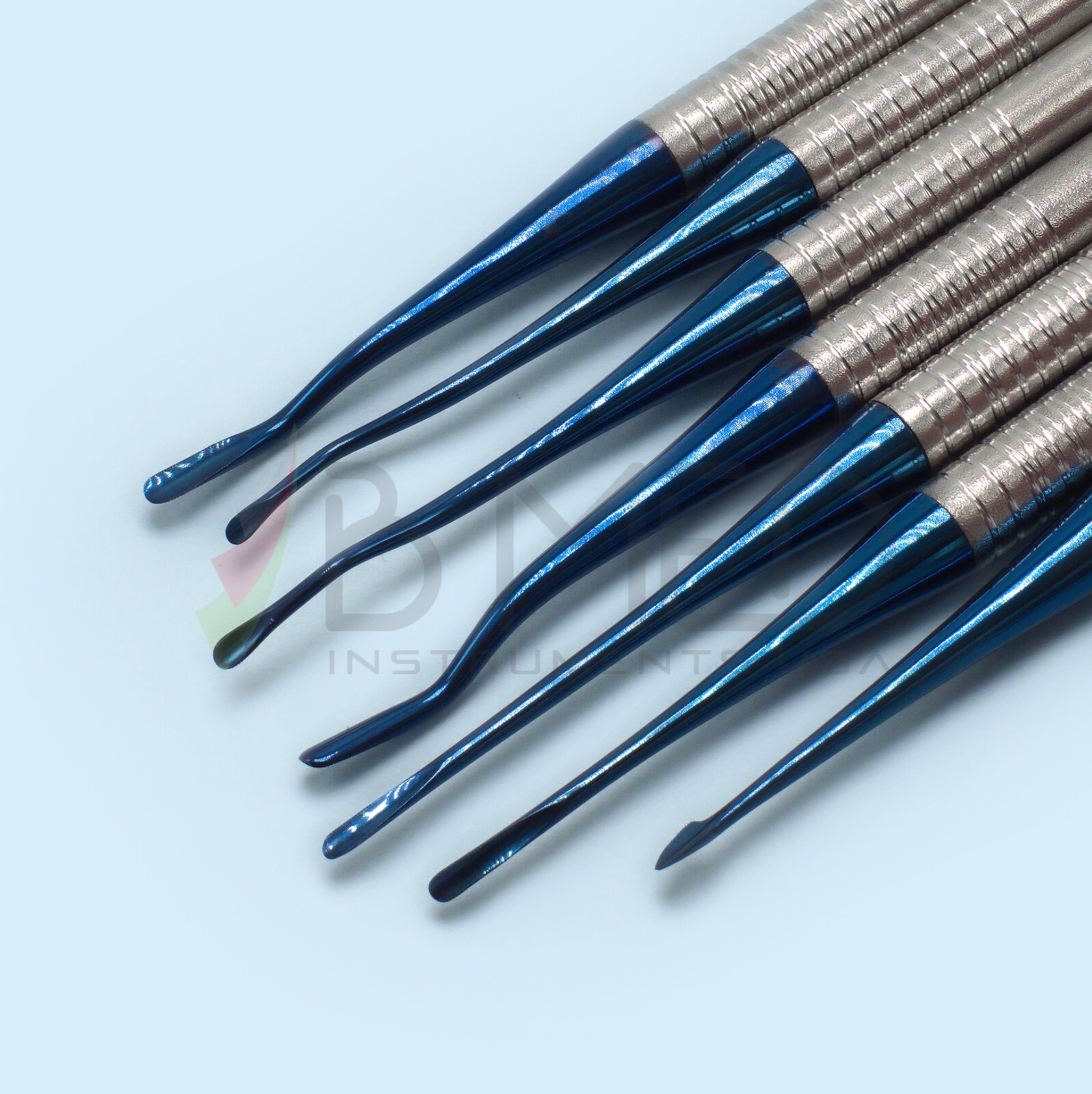 7 Piece Atraumatic Extraction Luxating Periotomes Elevators Dental Instruments