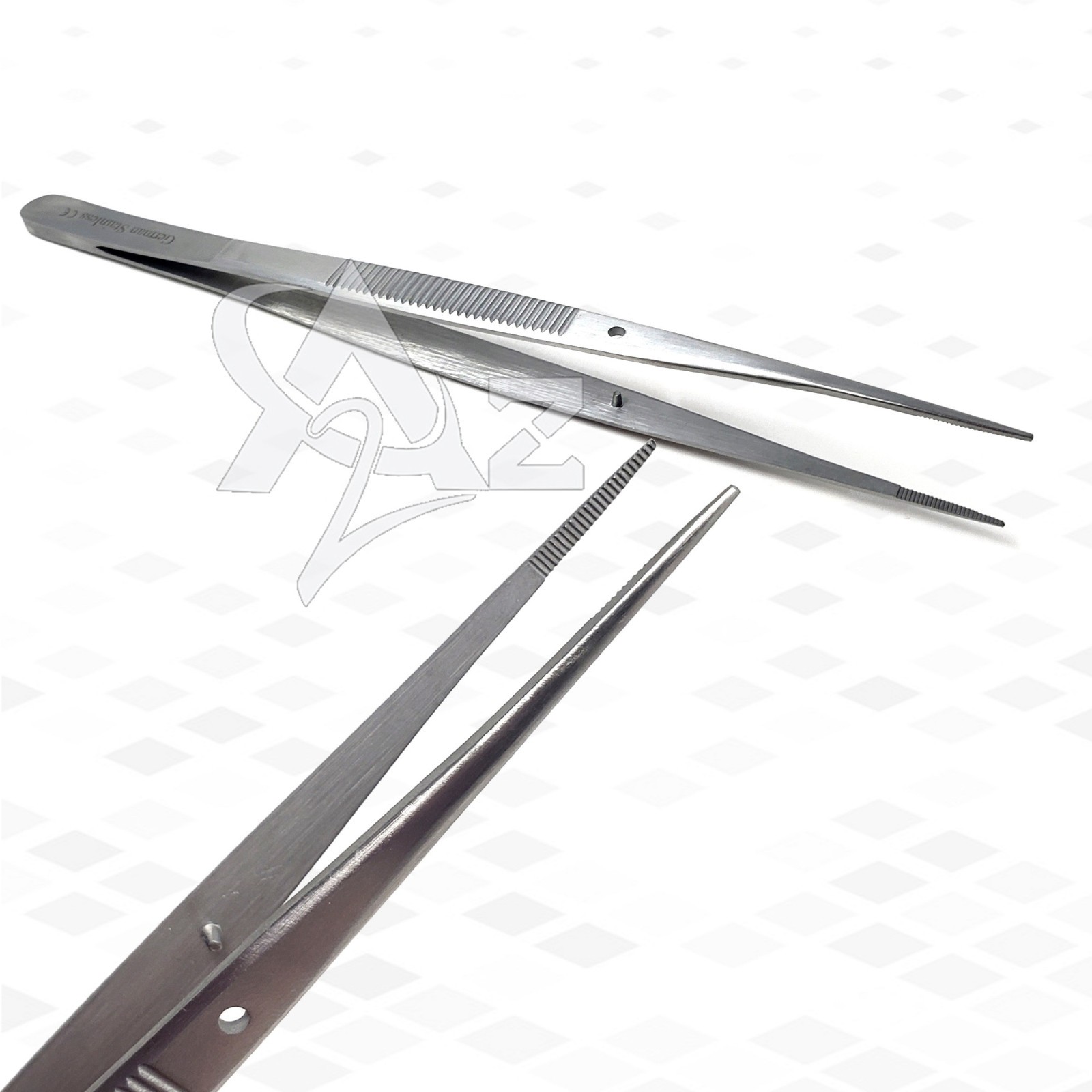 College Cotton Dressing Pliers 6″ Dental Tweezers Serrated Instrument, German
