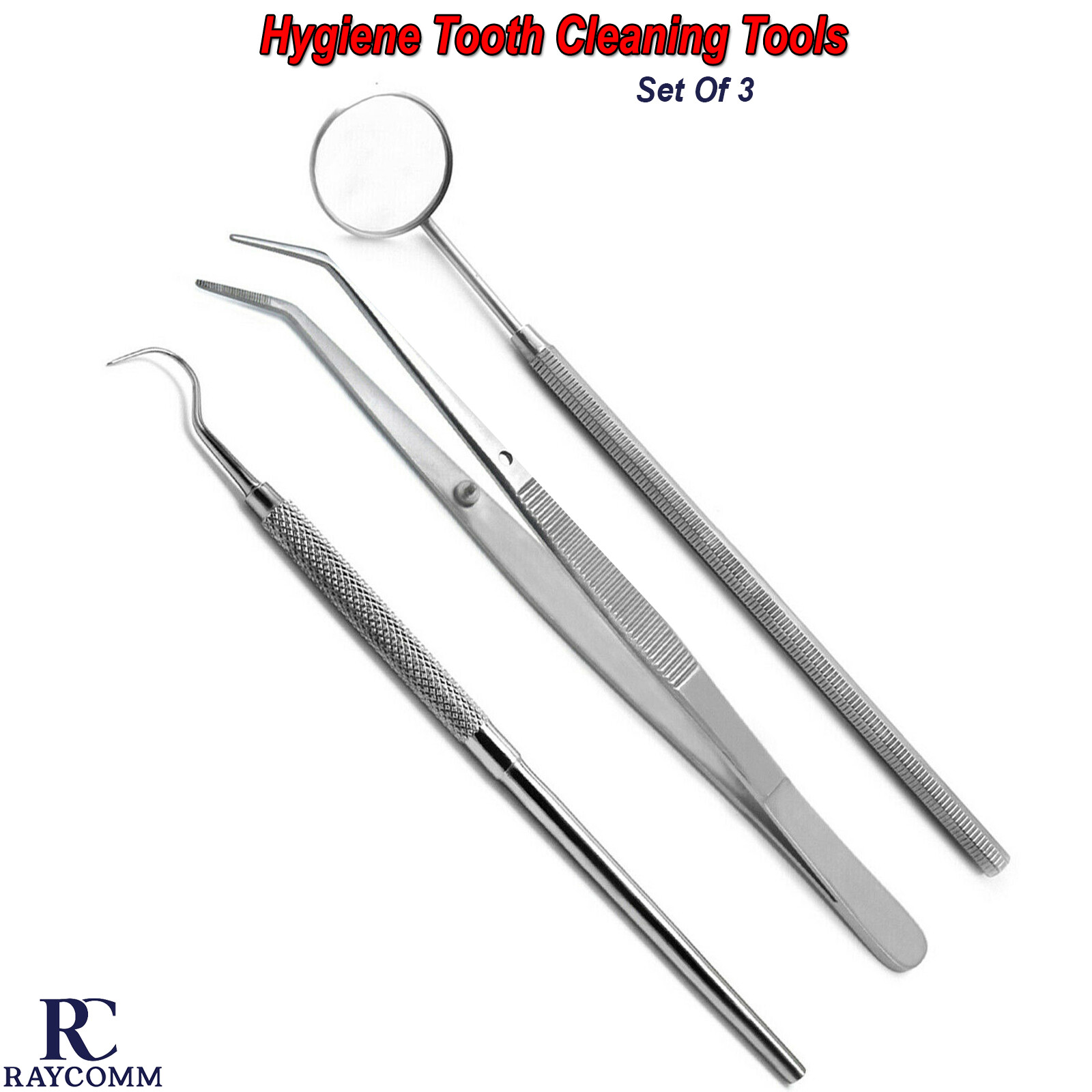 Diagnostic Hook Shape Probe 23 Dentistry Mouth Inspection Lab Instruments Kit