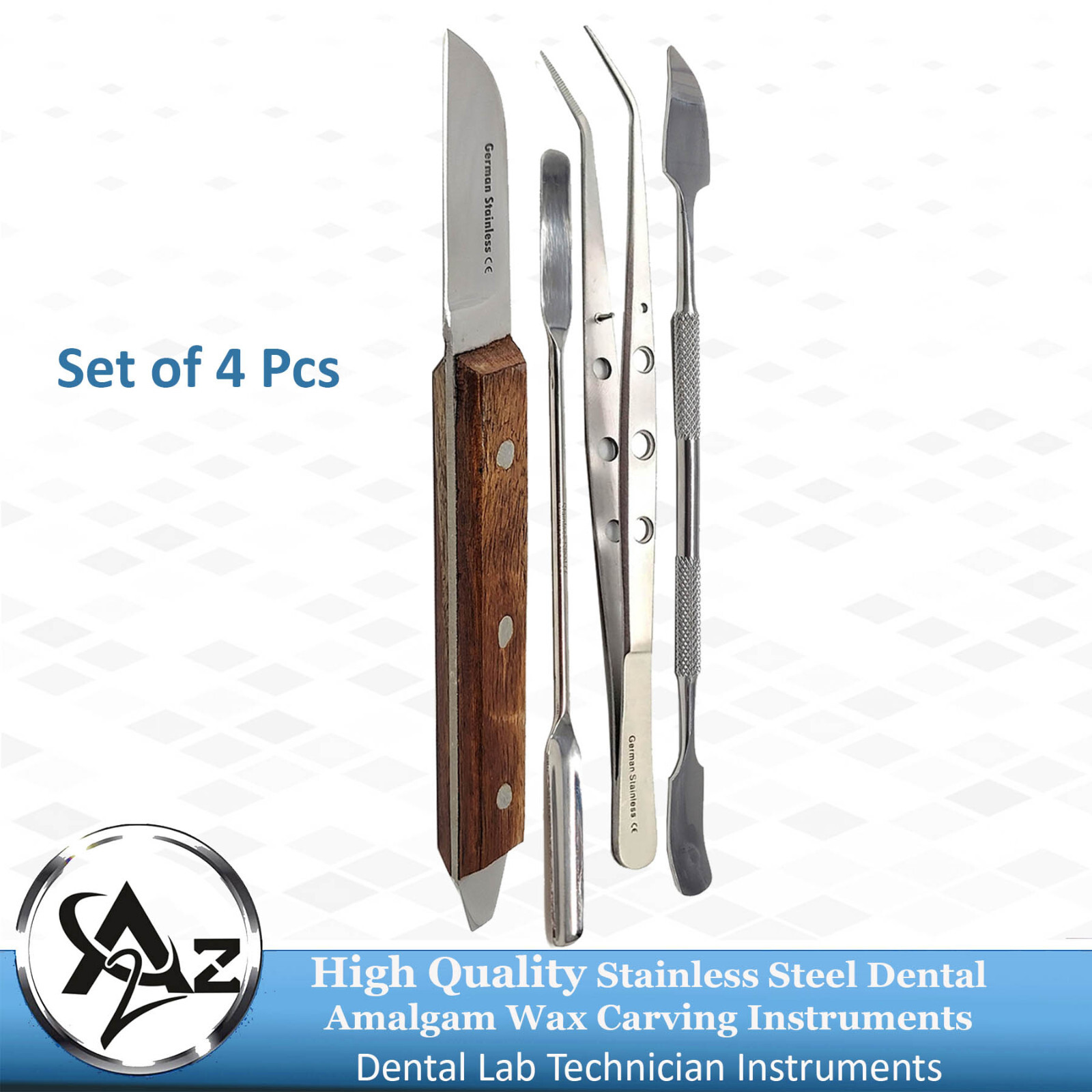 Dental Wax Knife Amalgam Carving Cement Alignate Plaster Mixing Lab Spatulas