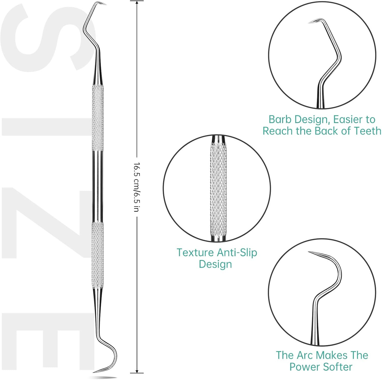 Professional Dental Scraper Tool – Dentist Pick, Medical Stainless Steel, Denta