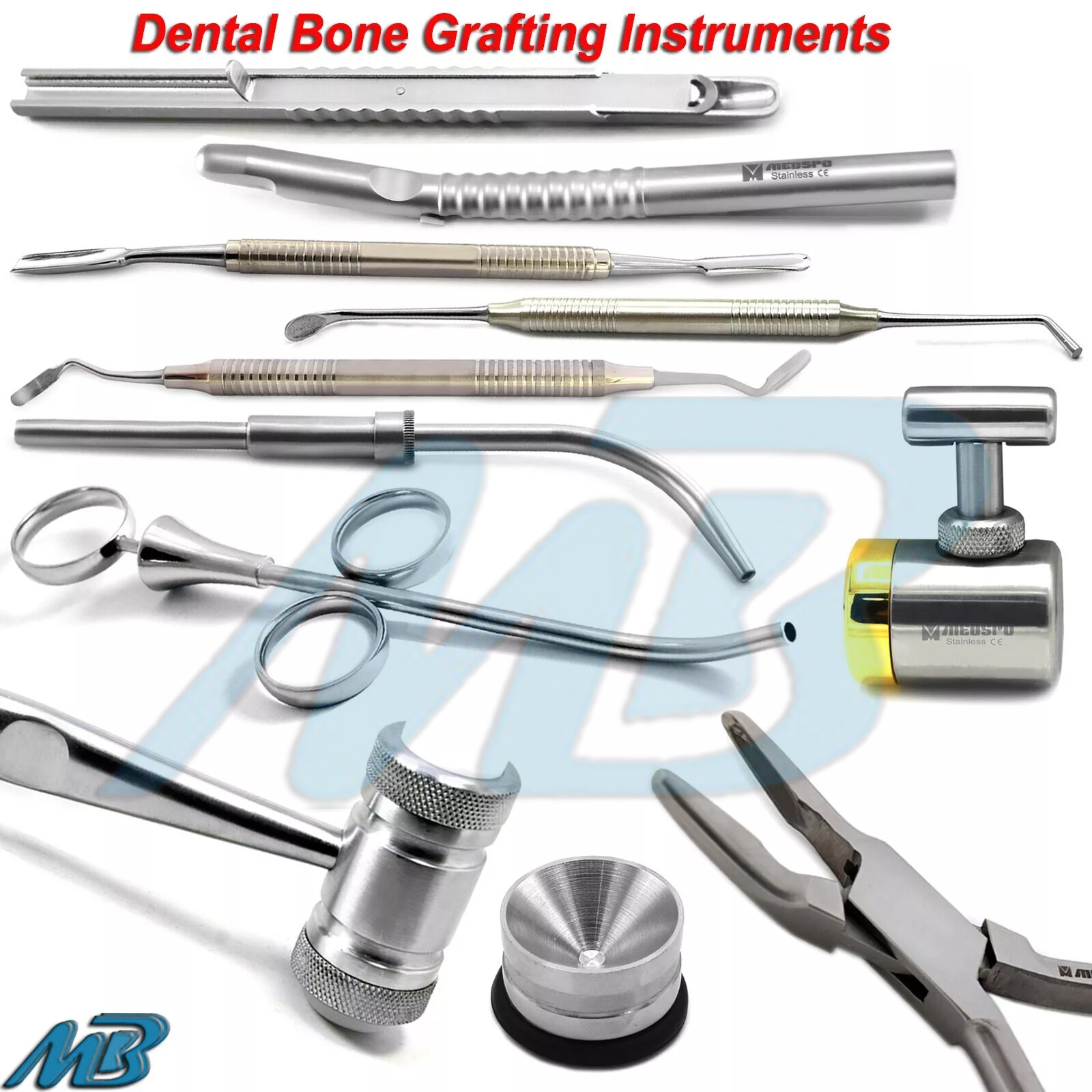 Bone Scraper Harvester Collector Palti Bone Syringe Implant Grafting Instruments