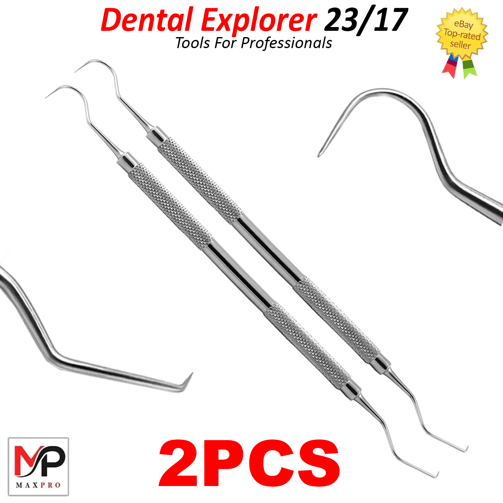 Double Ended Dental Explorer 23/17 Periodontal Probe for Examination Procedure