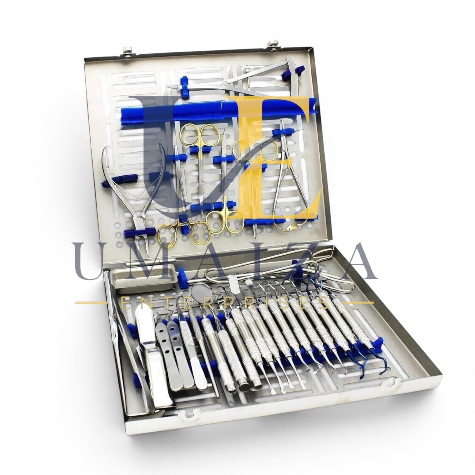 Periodontal Instruments Kit Dental Implants Surgical Orthodontics Set Of 33 PCS