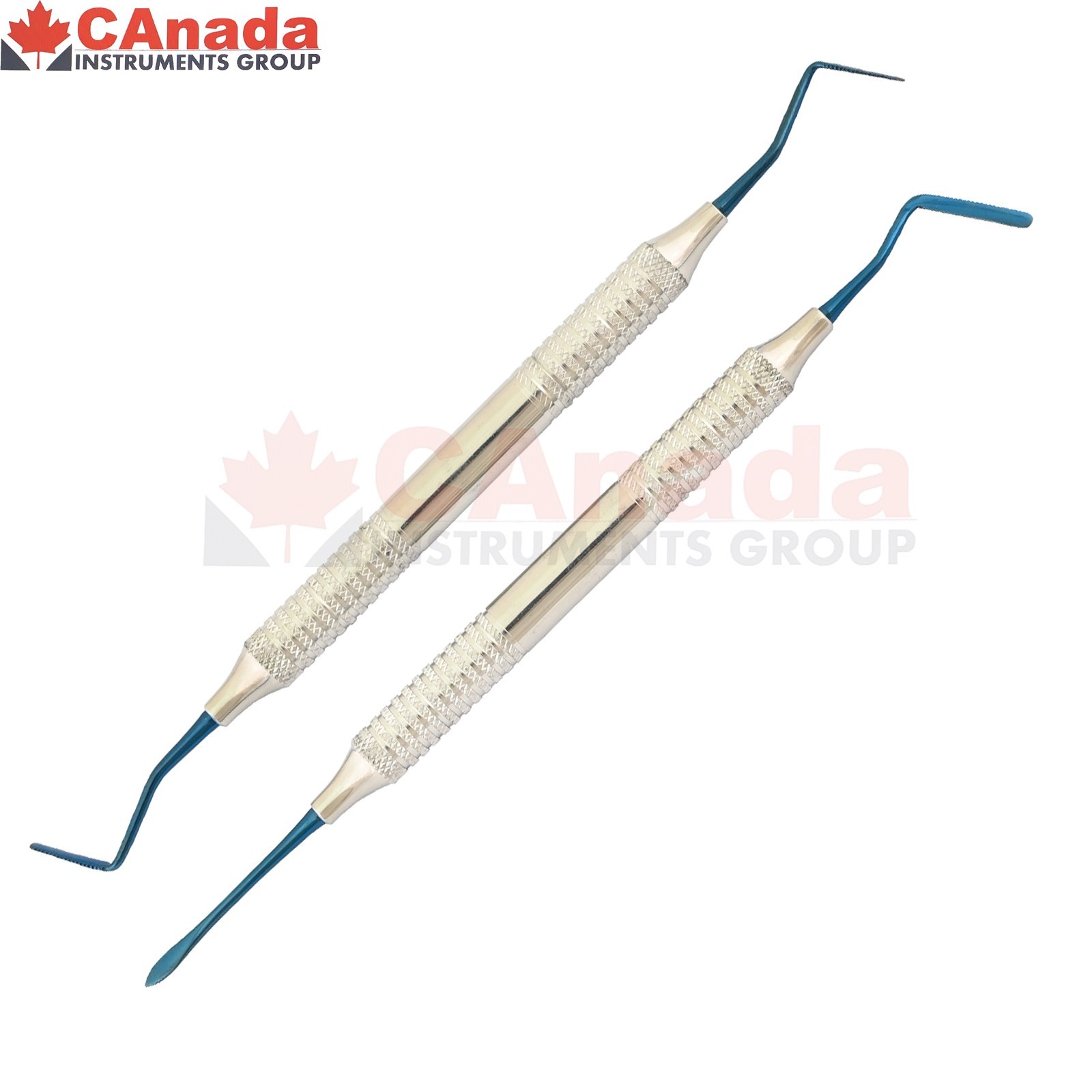2Pcs Periotome PT1, PT2 Micro Serrated Periodontal Ligament Tooth Extraction PDL