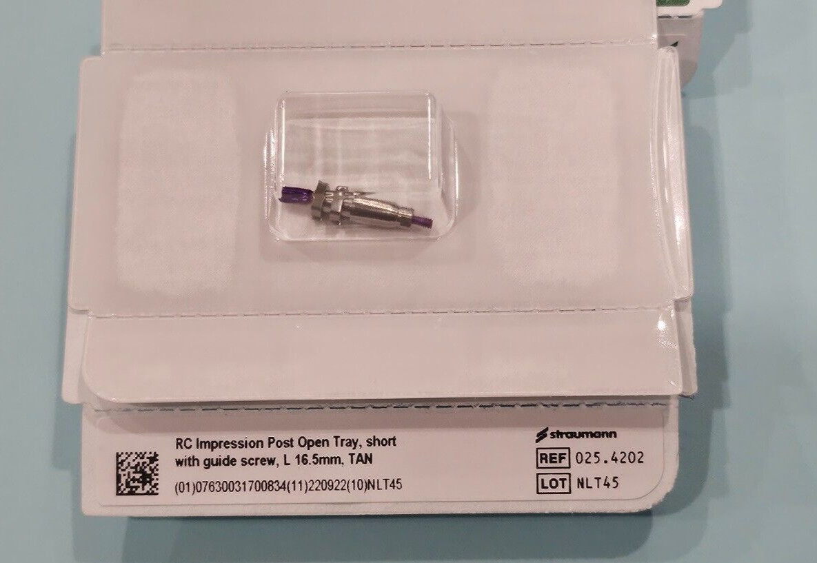 Straumann RC bone level Impression Open Tray SHORT/guide screw (L 16.5mm)