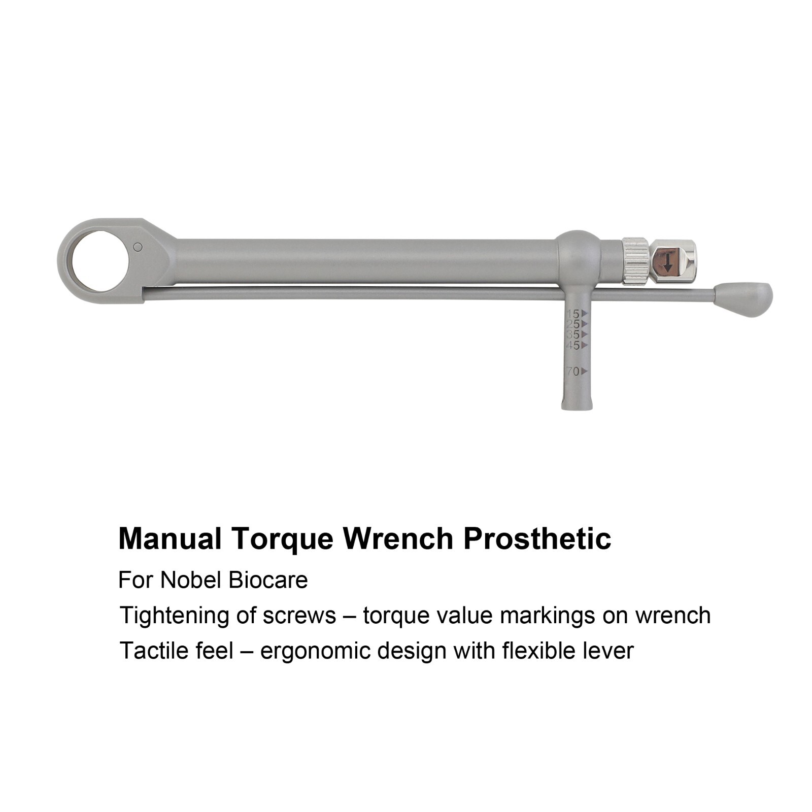 Implant Prosthetic Kit Latch Screwdrivers Nobel Biocare Torque Wrench Adapter