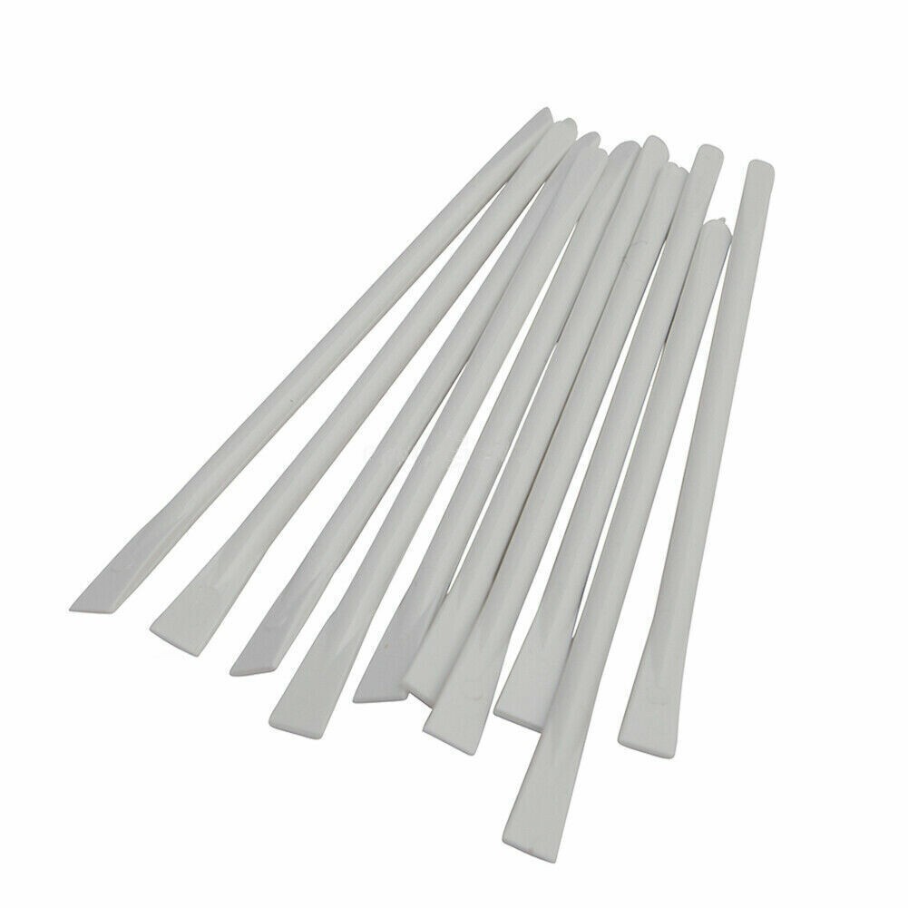 100 Pcs Dental Medical Disposable Mixing Spatula Spatuler Rod Bar Double-Head