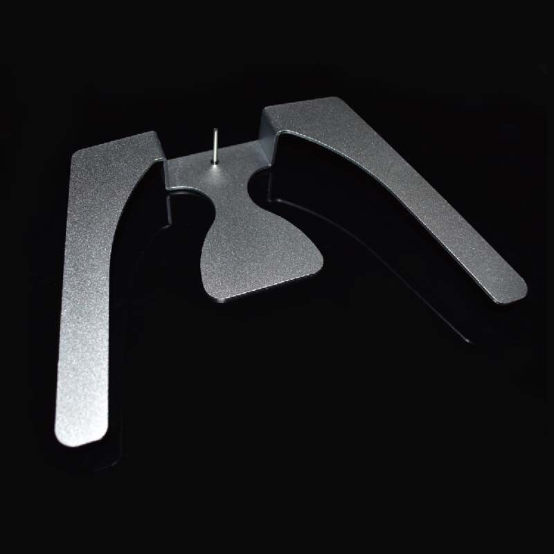Dental Orthodontic Occlusal Maxillary Casting Jaw Plane Plate 3D Aluminum Alloy