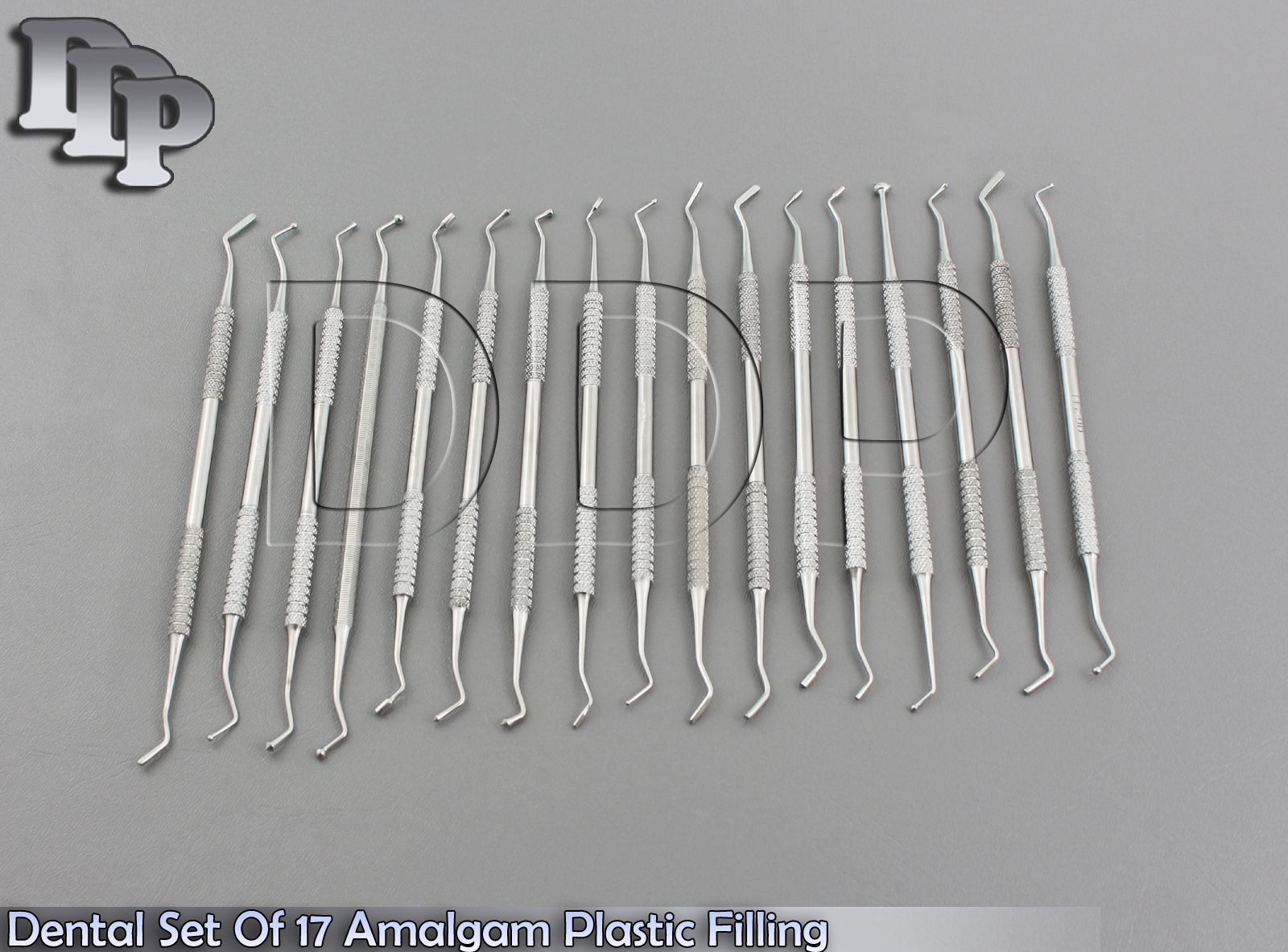 Dental Composite Plastic Filling Instruments Set Of 17 Restorative Spatula Probe