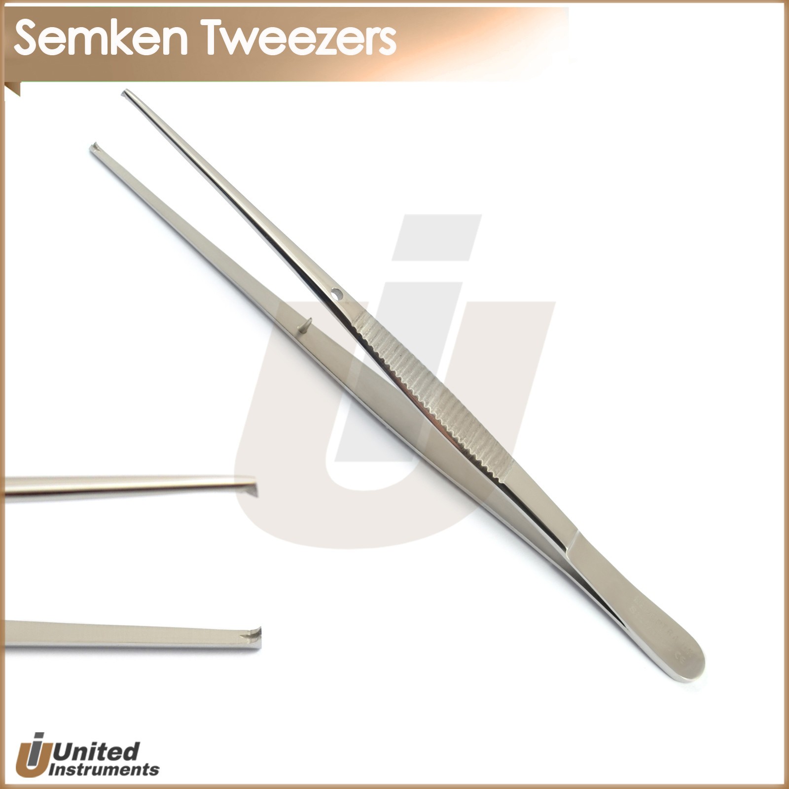 Set Of Stainless Steel Dental Prophylaxis Tray Instruments Periodontal Scaling