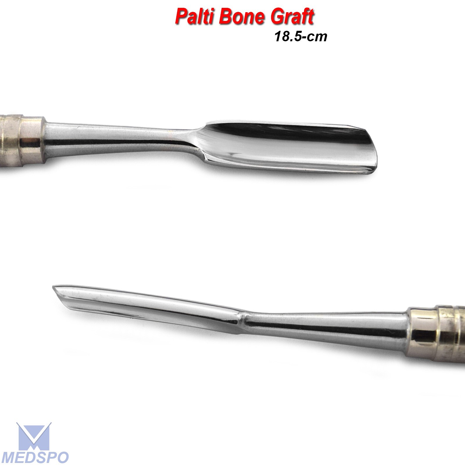 Bone Grafting Kit Bone Scraper Surgical Palti Bone Implant Instruments Set Of 4