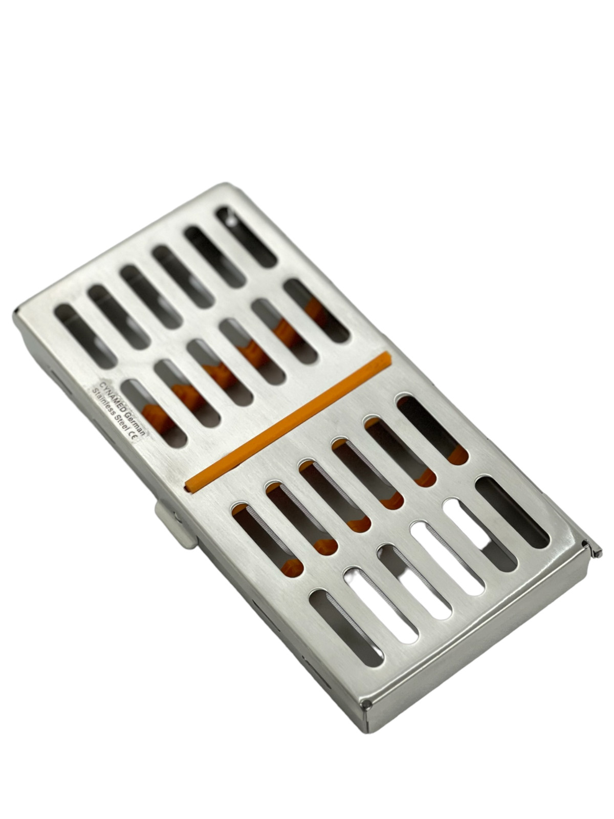 NEW 1 GERMAN DENTAL AUTOCLAVE STERILIZATION CASSETTE BOX TRAY FOR 7 INSTRUMENT