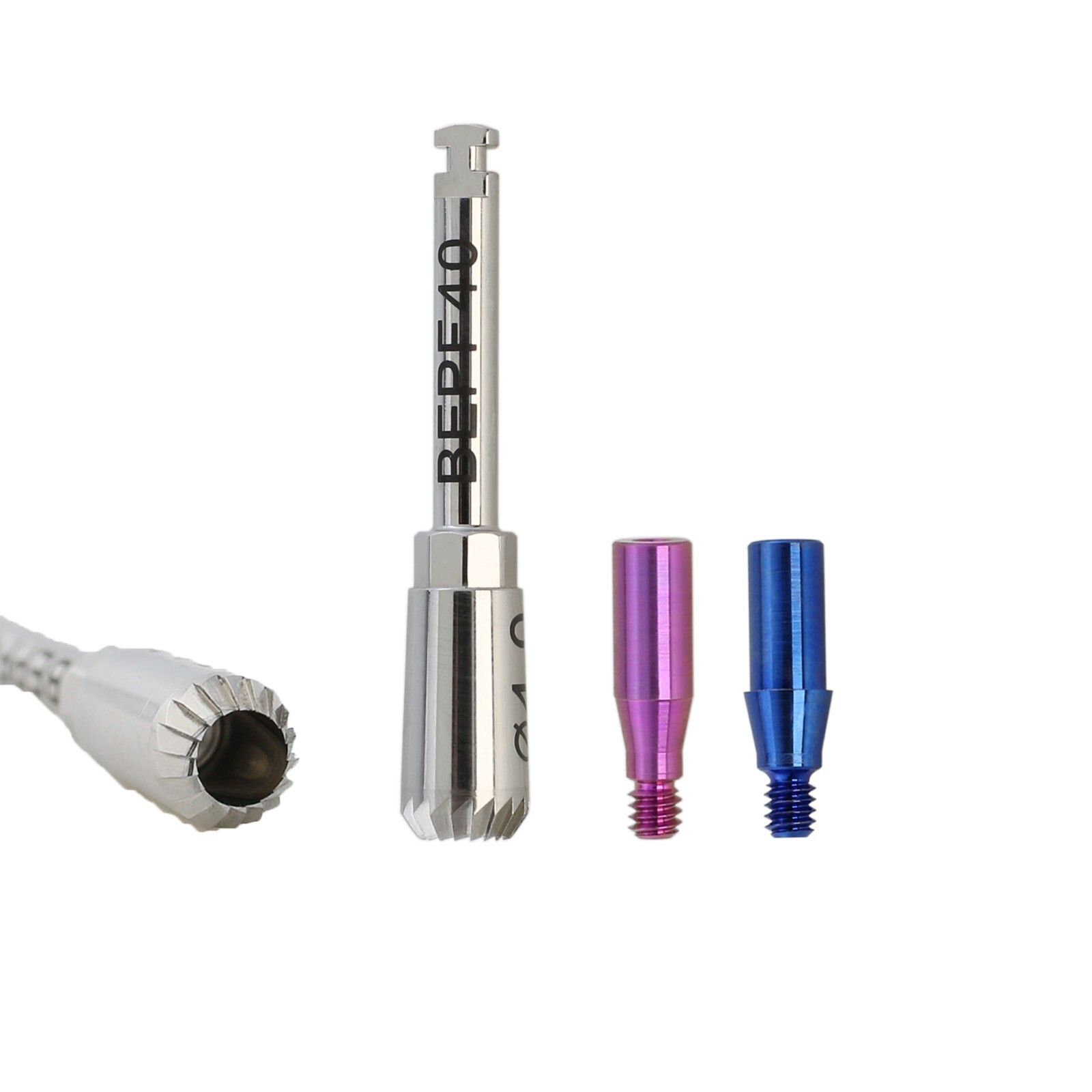 Implant ET Bone Profiler 4.0 & Guide Screws Mini Regular Hiossen OSSTEM Style