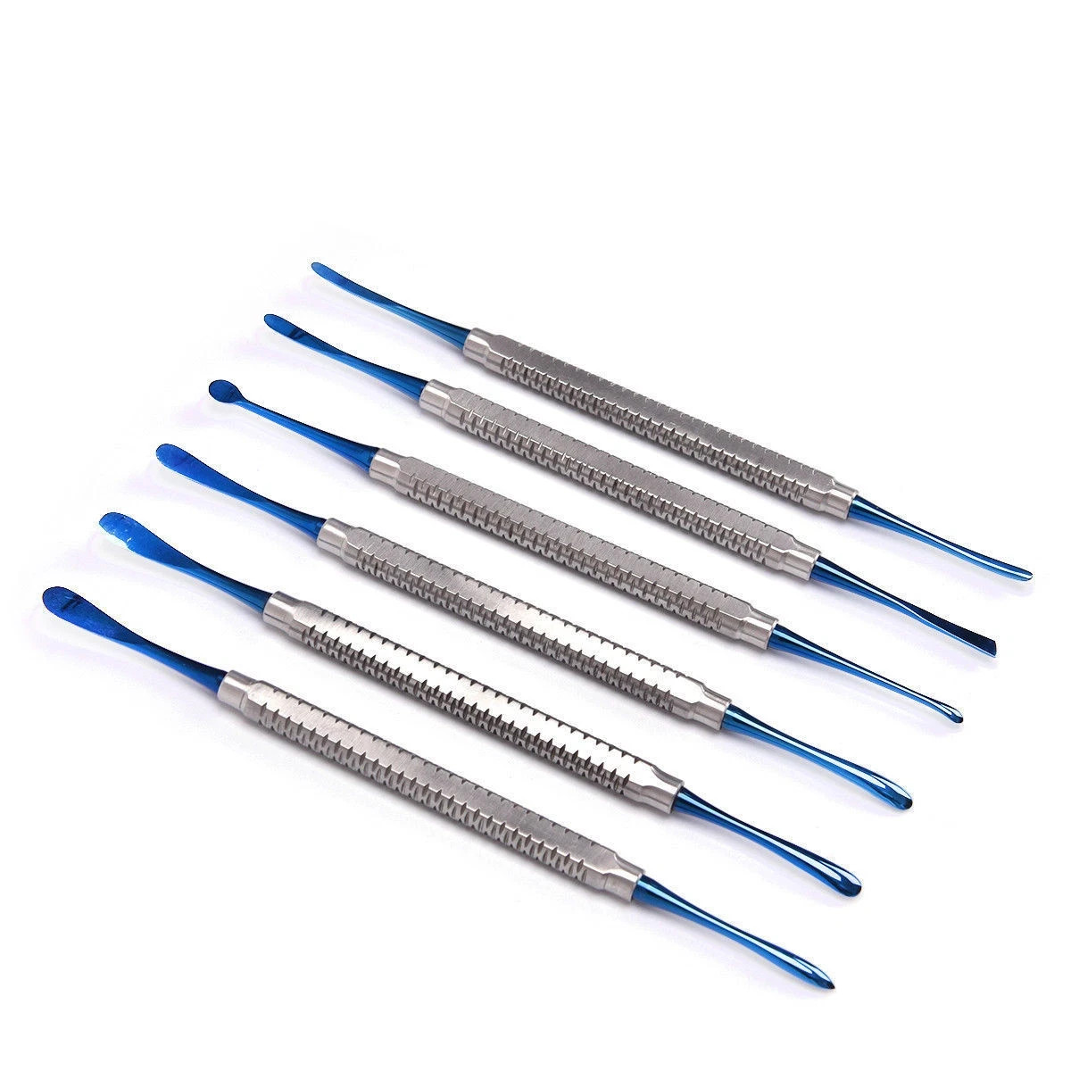 Dental Stainless Steel Double End Periosteal Elevator Molt Surgical Implant #1~6