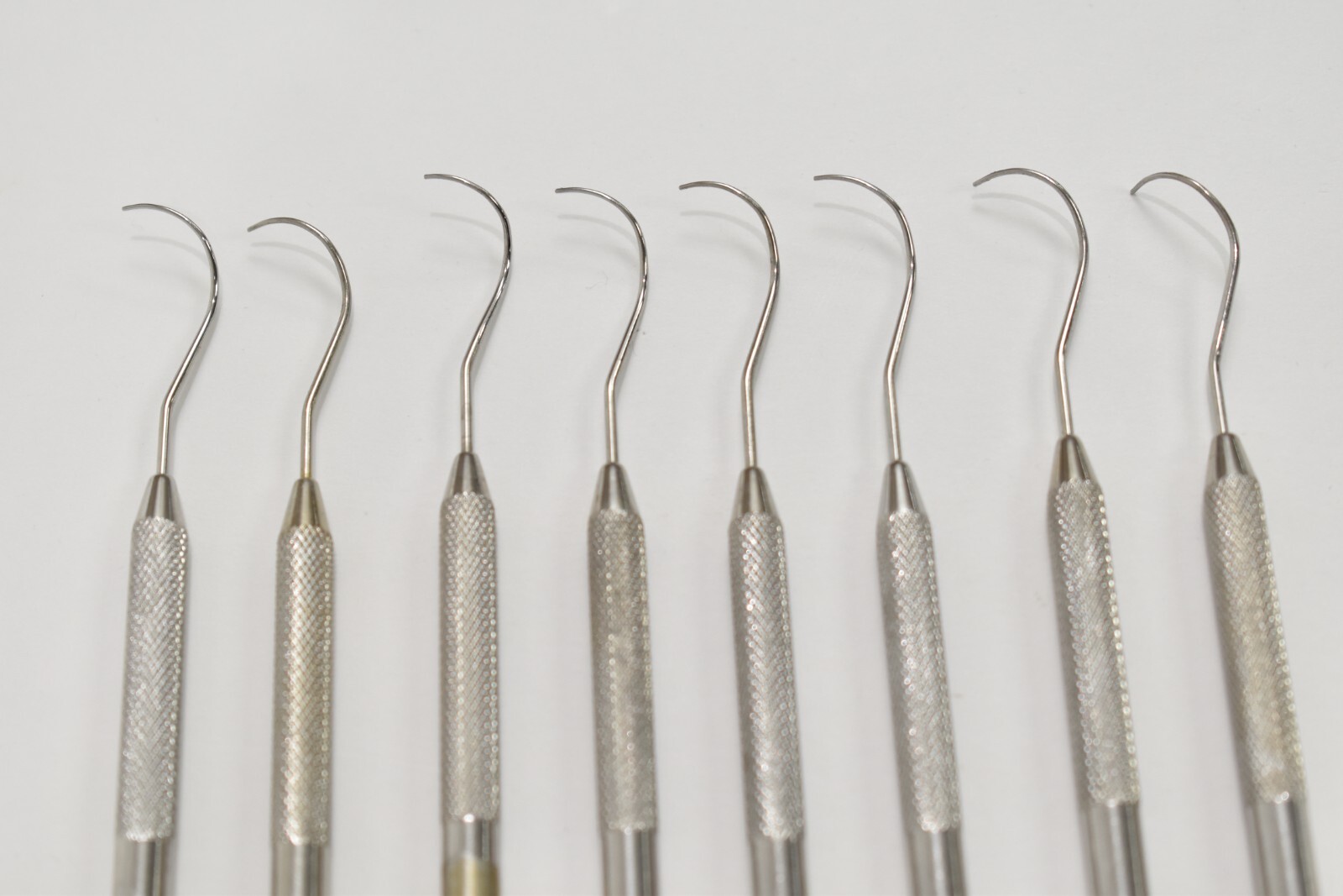 EIGHT Hu-Friedy Dental Probes #P2N Nabers Probe w/#31 Round Handles