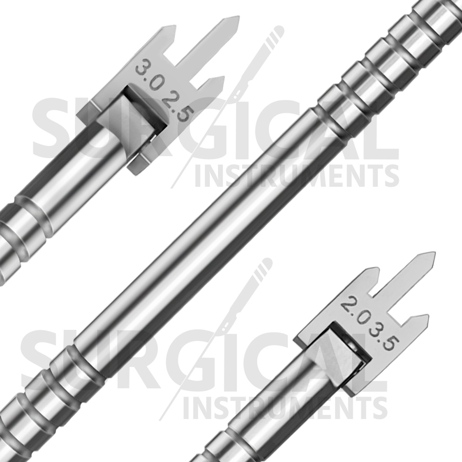 10 Bracket Height Gauge Adjustable 2.0mm-3.5mm Dental Orthodontic German Grade