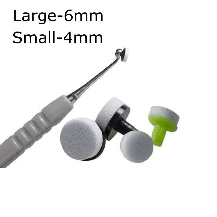Dental OptraSculpt Composite Resin Handle Foam Pads Large/Small Filling Tool