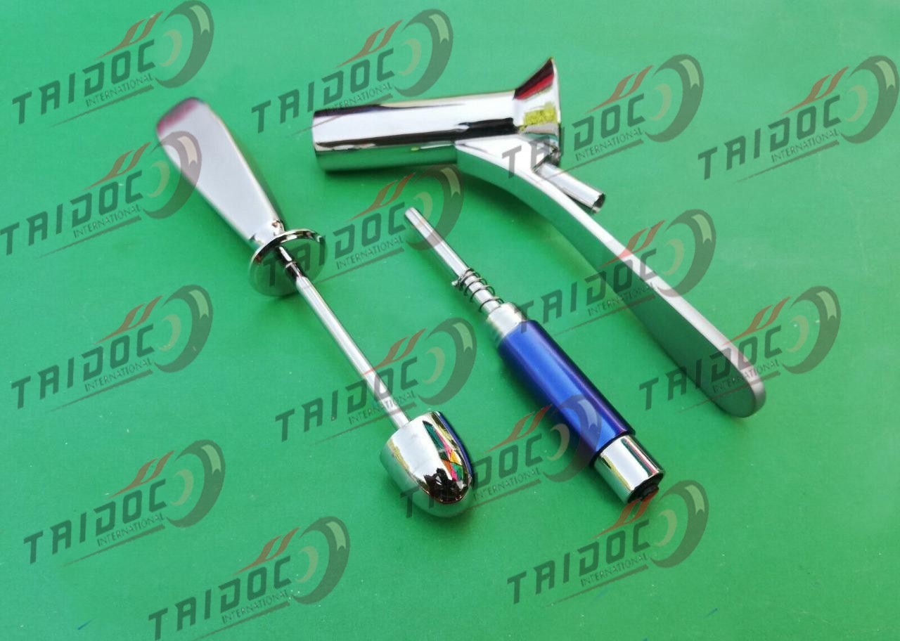 KELLY Hemorrhoid Proctoscope with LED Light Anoscope Rectal Proctoscope