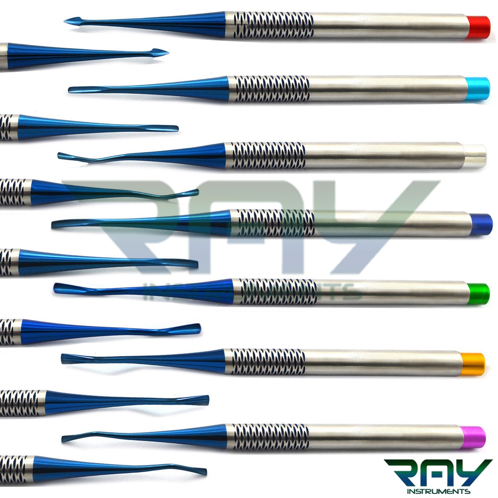 Dental PDL Luxating Elevators Periotome Luxation Tooth Extracting Extraction Kit