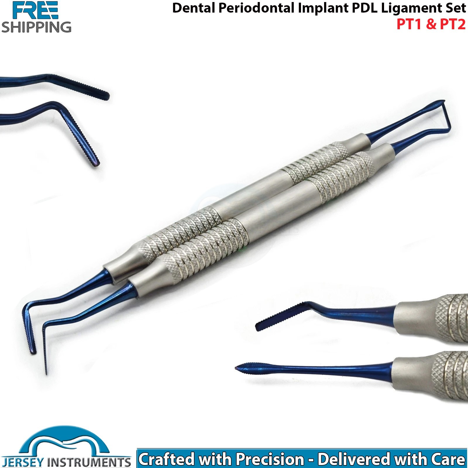 Dental Surgical Instruments PPAELA PPAEL & PT1 PT2 Periodontal Ligament Elevator